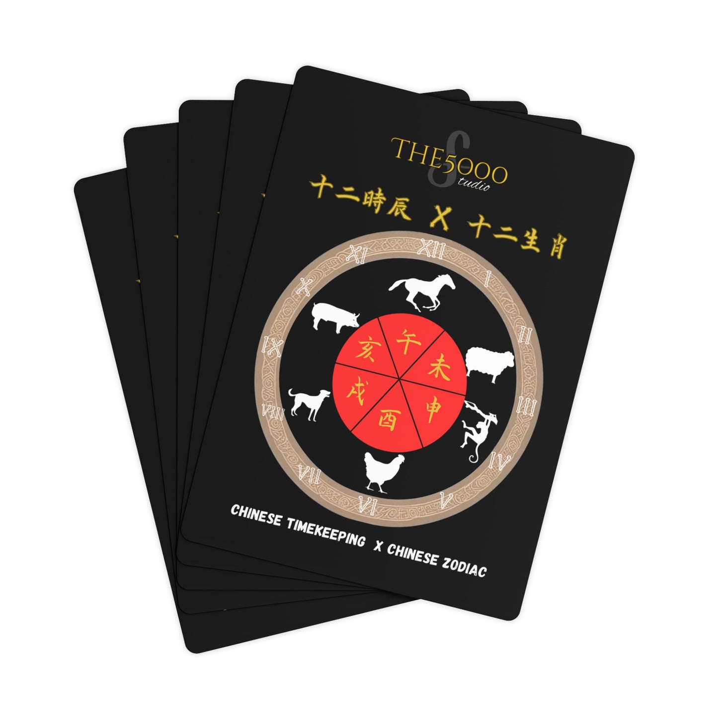 Custom Poker Cards with Zodiac Design - Perfect for Game Nights and Celebrations