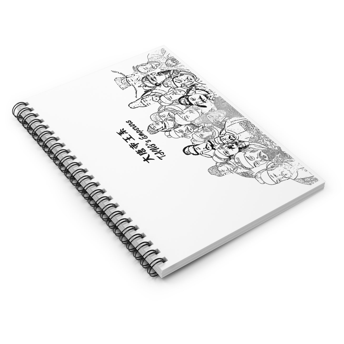Tang emperors’ Historical Figures Spiral Notebook - Ruled Line
