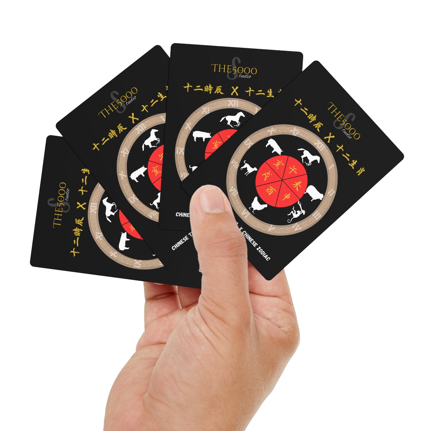 Custom Poker Cards with Zodiac Design - Perfect for Game Nights and Celebrations