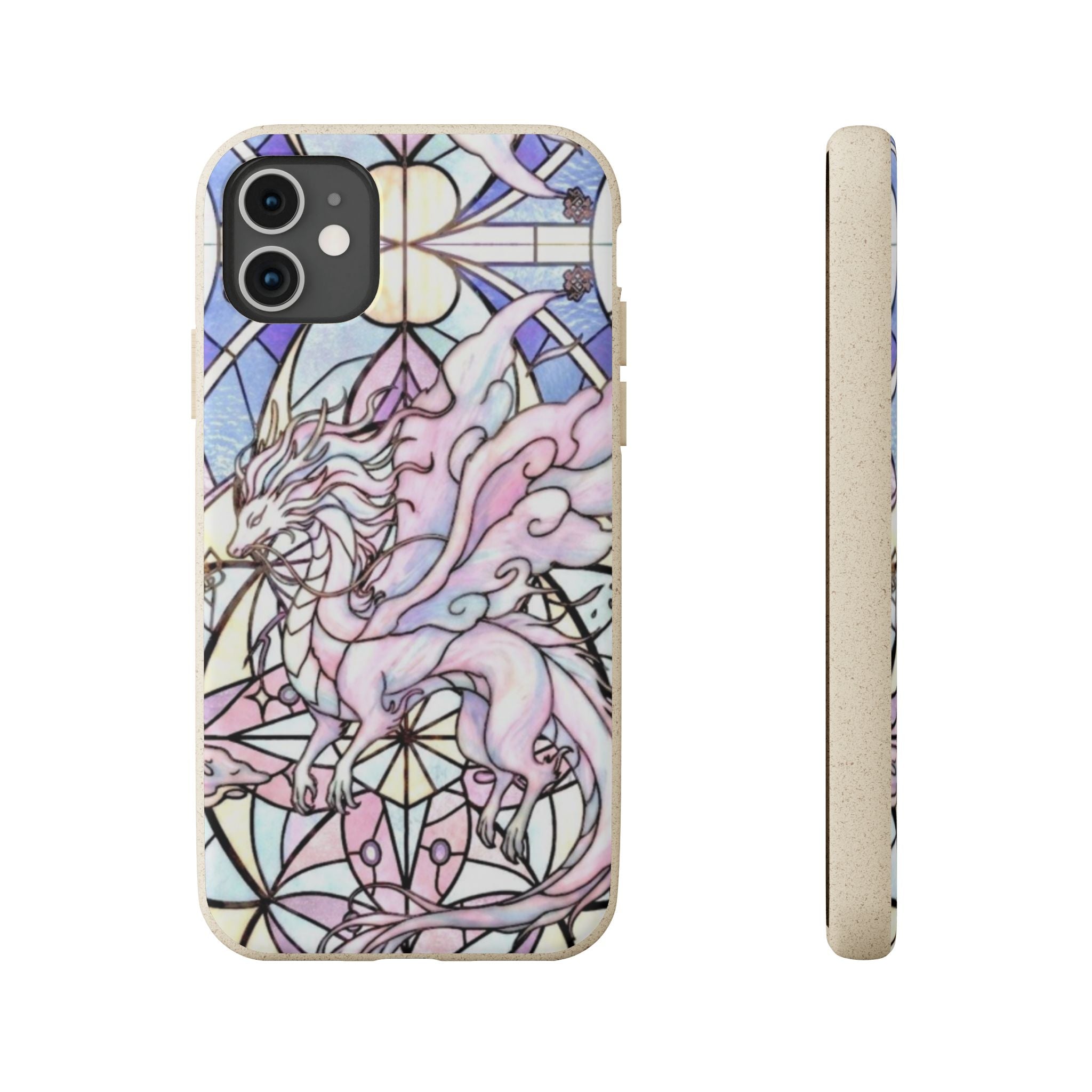 Special MOUMONS024 stained glass biodegradable Phone Case