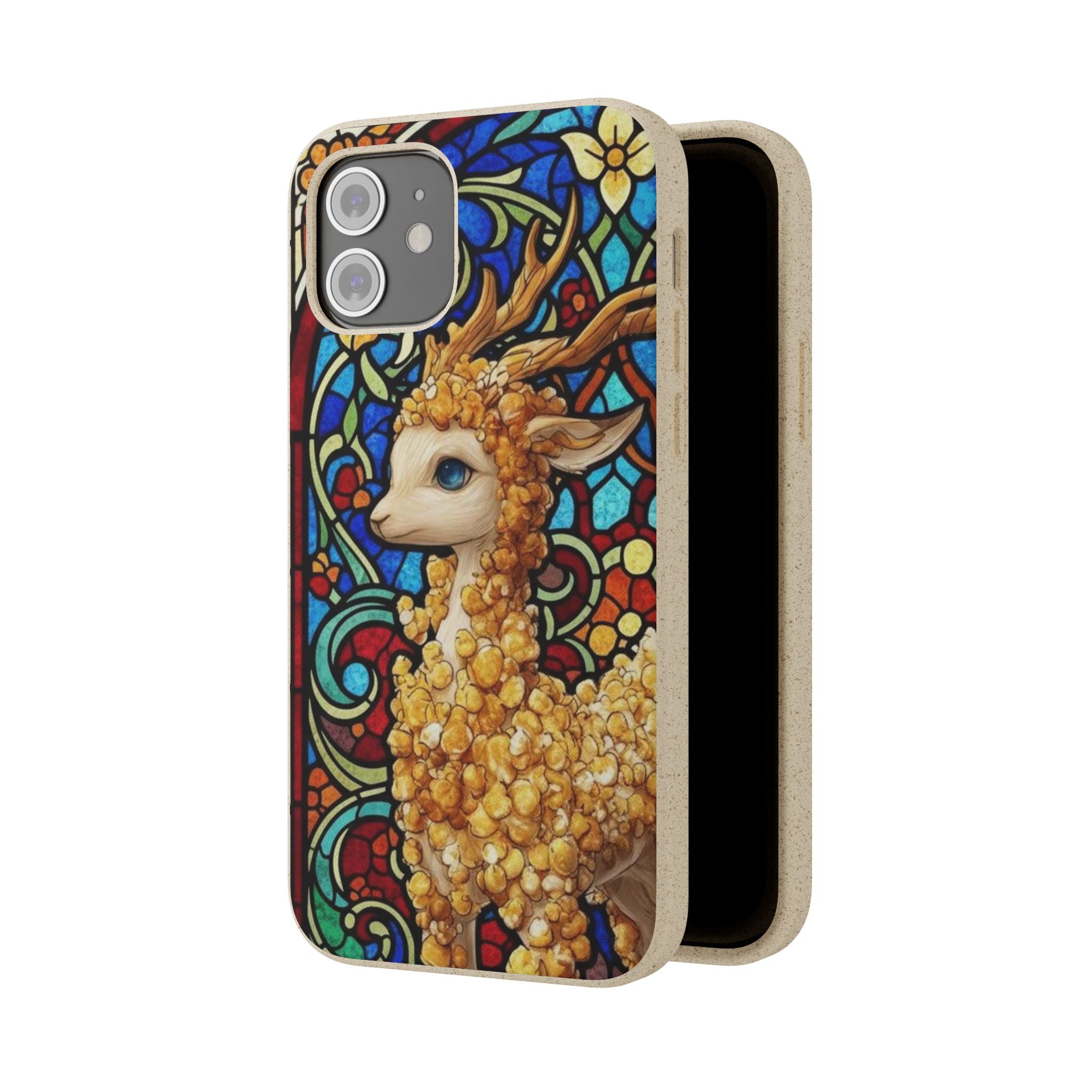 Special MOUMONS001 stained glass Biodegradable Phone Case