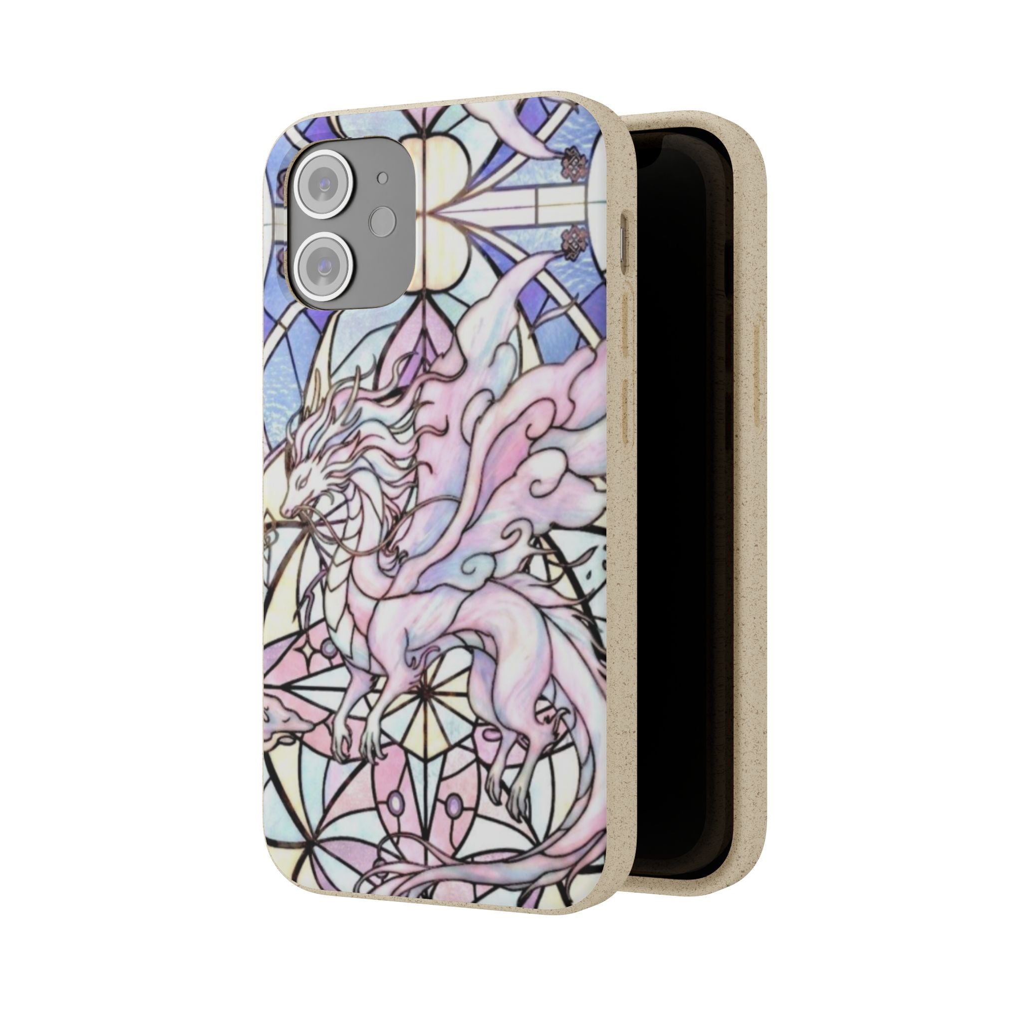 Special MOUMONS024 stained glass biodegradable Phone Case