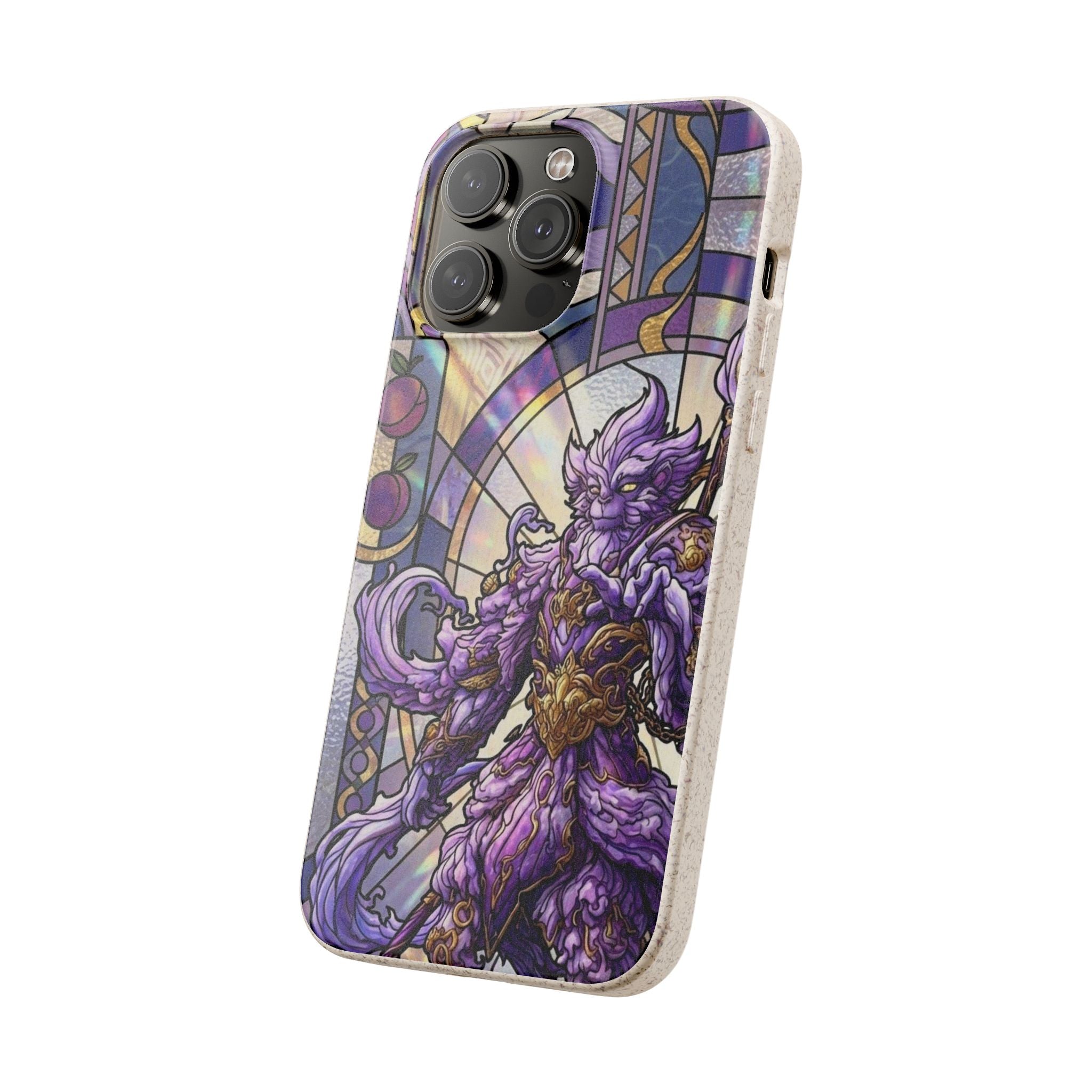 Special MOUMONS003 stained glass Biodegradable Phone Case