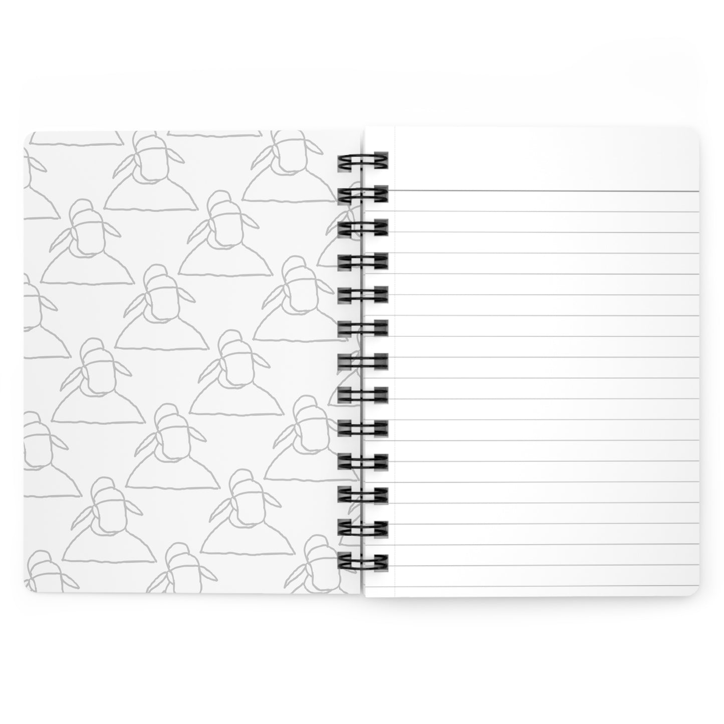 Artistic Spiral Bound Journal for Creative Minds, Sketchbook, Writing Journal, Gift for Artists, Notebook