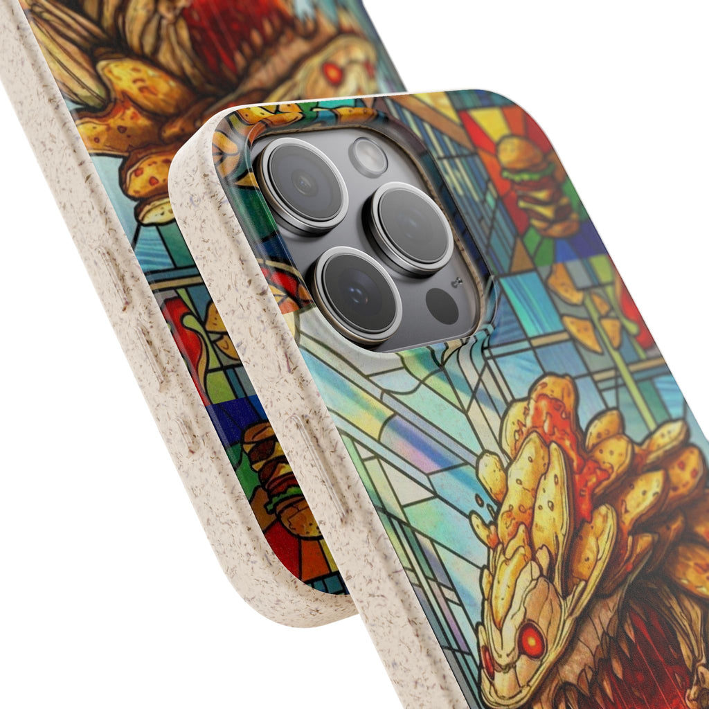 Special MOUMONS006 stained glass Biodegradable Phone Case