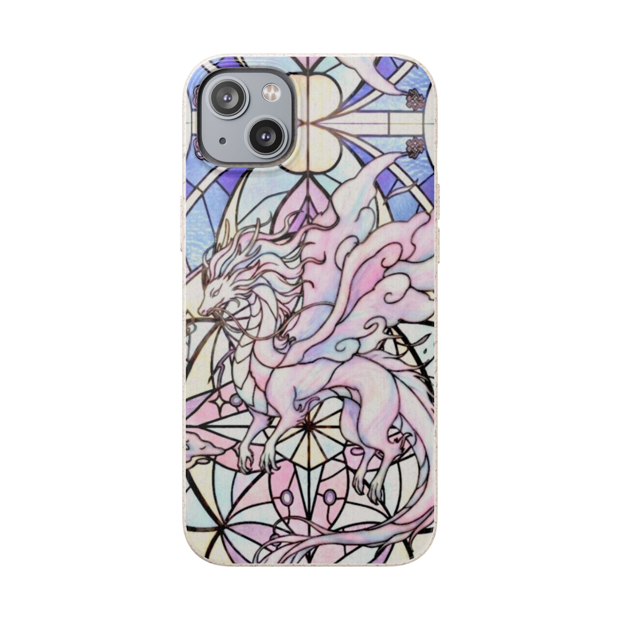 Special MOUMONS024 stained glass biodegradable Phone Case