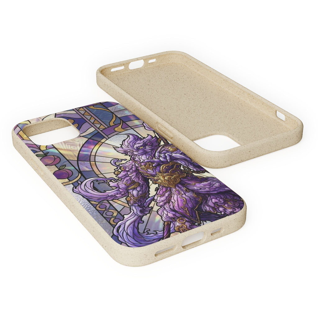 Special MOUMONS003 stained glass Biodegradable Phone Case