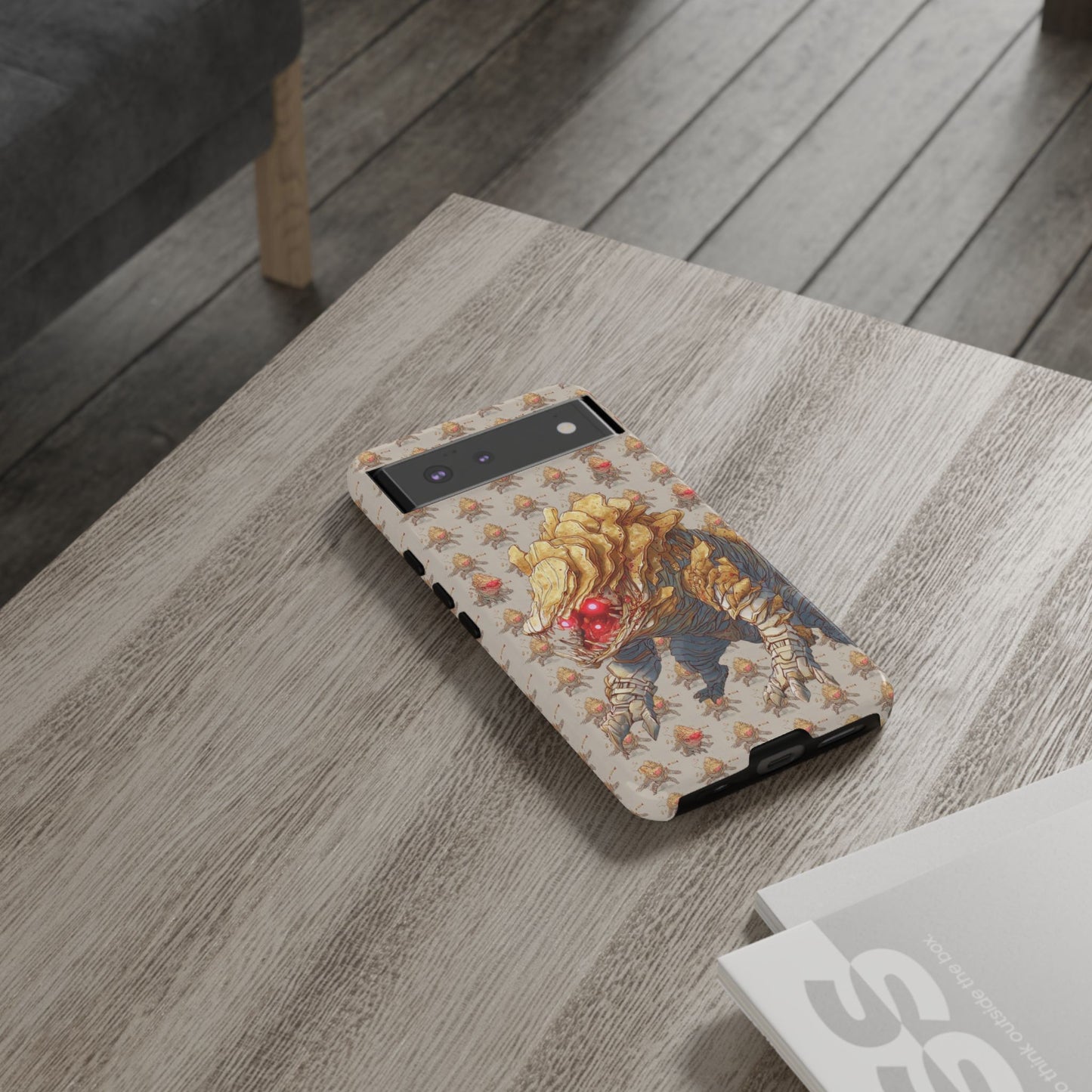 MOUMONS008 Phone Case — Gaming Beast with Red Eyes