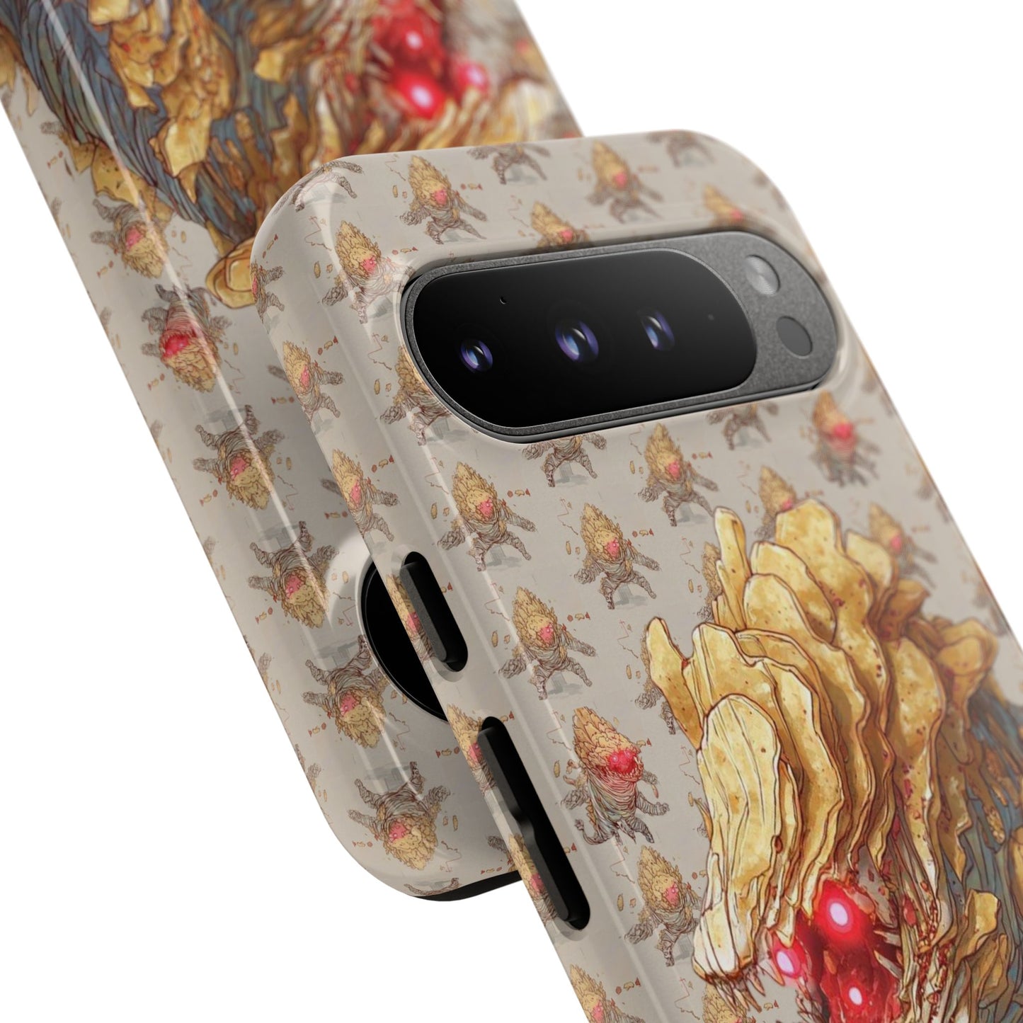 MOUMONS008 Phone Case — Gaming Beast with Red Eyes