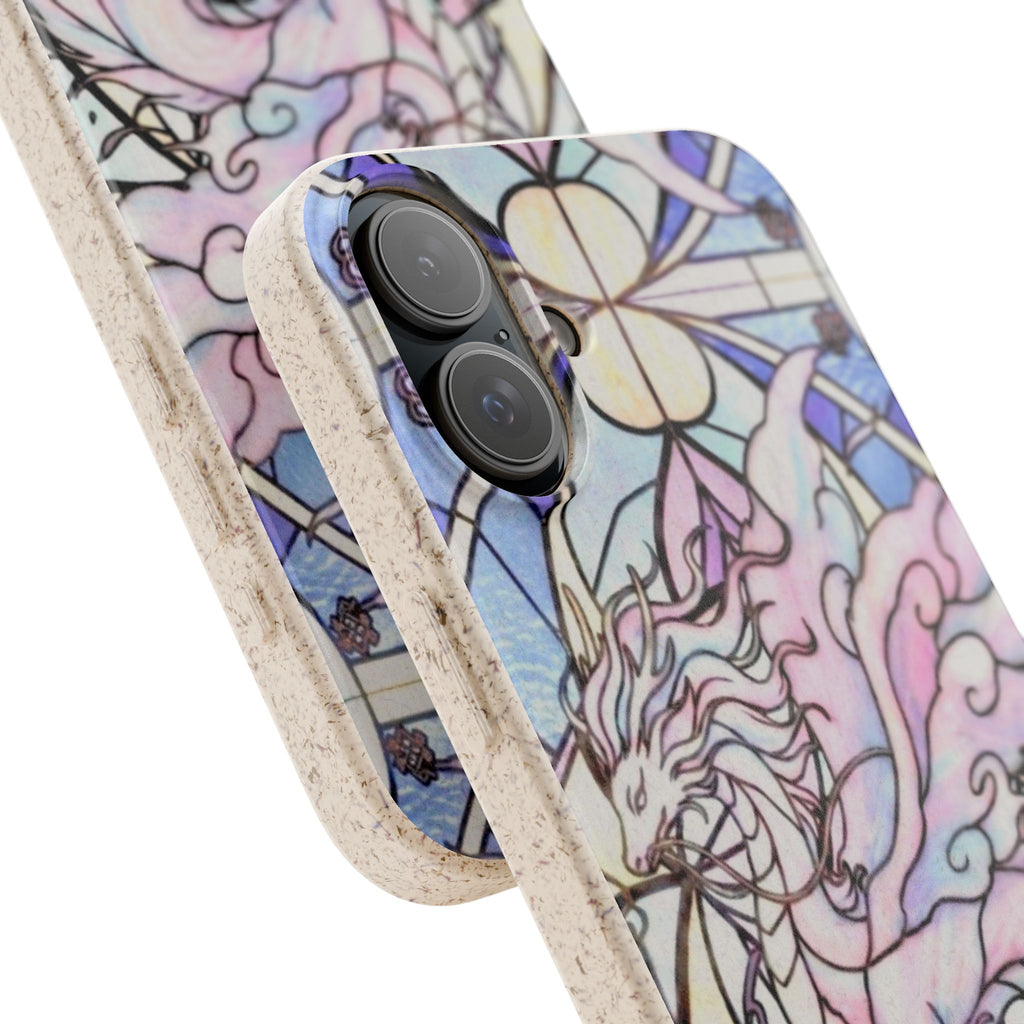 Special MOUMONS024 stained glass biodegradable Phone Case