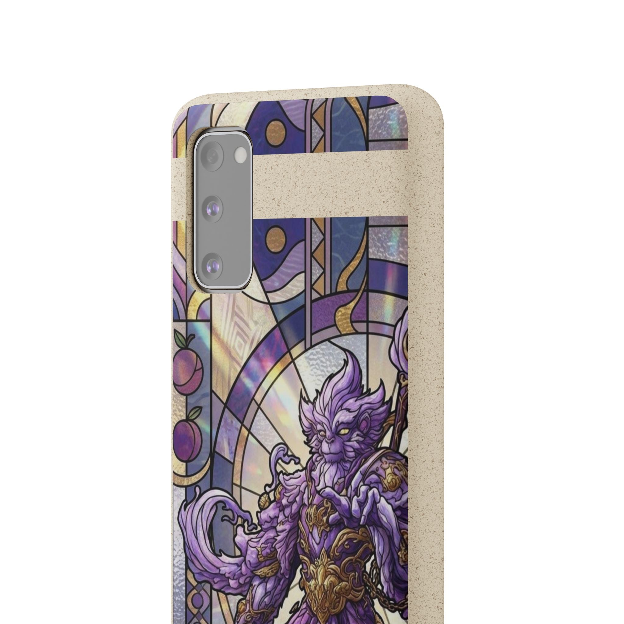 Special MOUMONS003 stained glass Biodegradable Phone Case