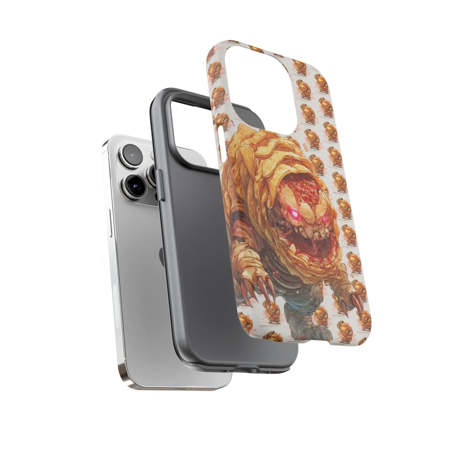MOUMONS007 Phone Case — Durable Protective iPhone Cover with Creepy Art