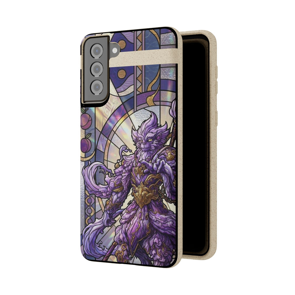 Special MOUMONS003 stained glass Biodegradable Phone Case