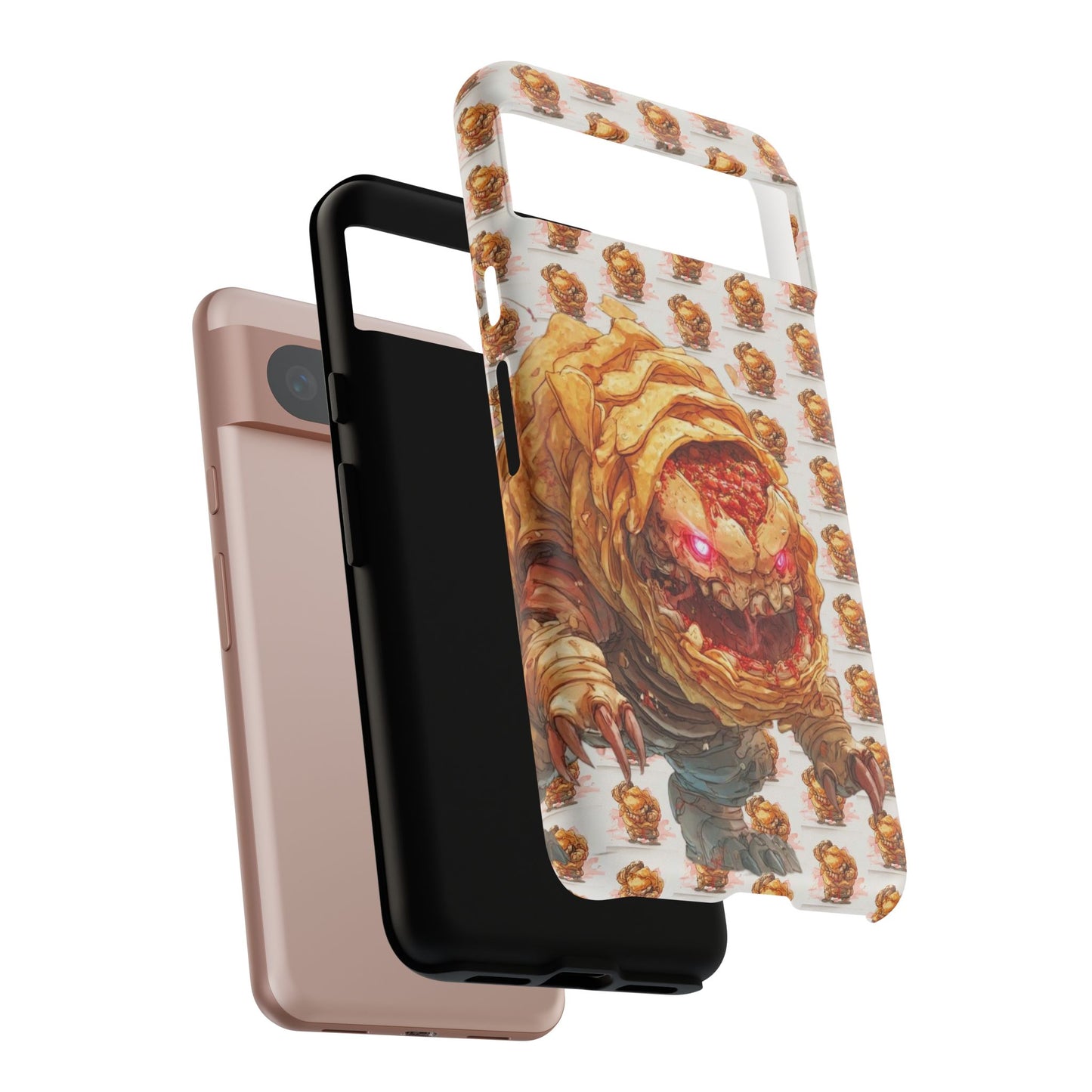 MOUMONS007 Phone Case — Durable Protective iPhone Cover with Creepy Art