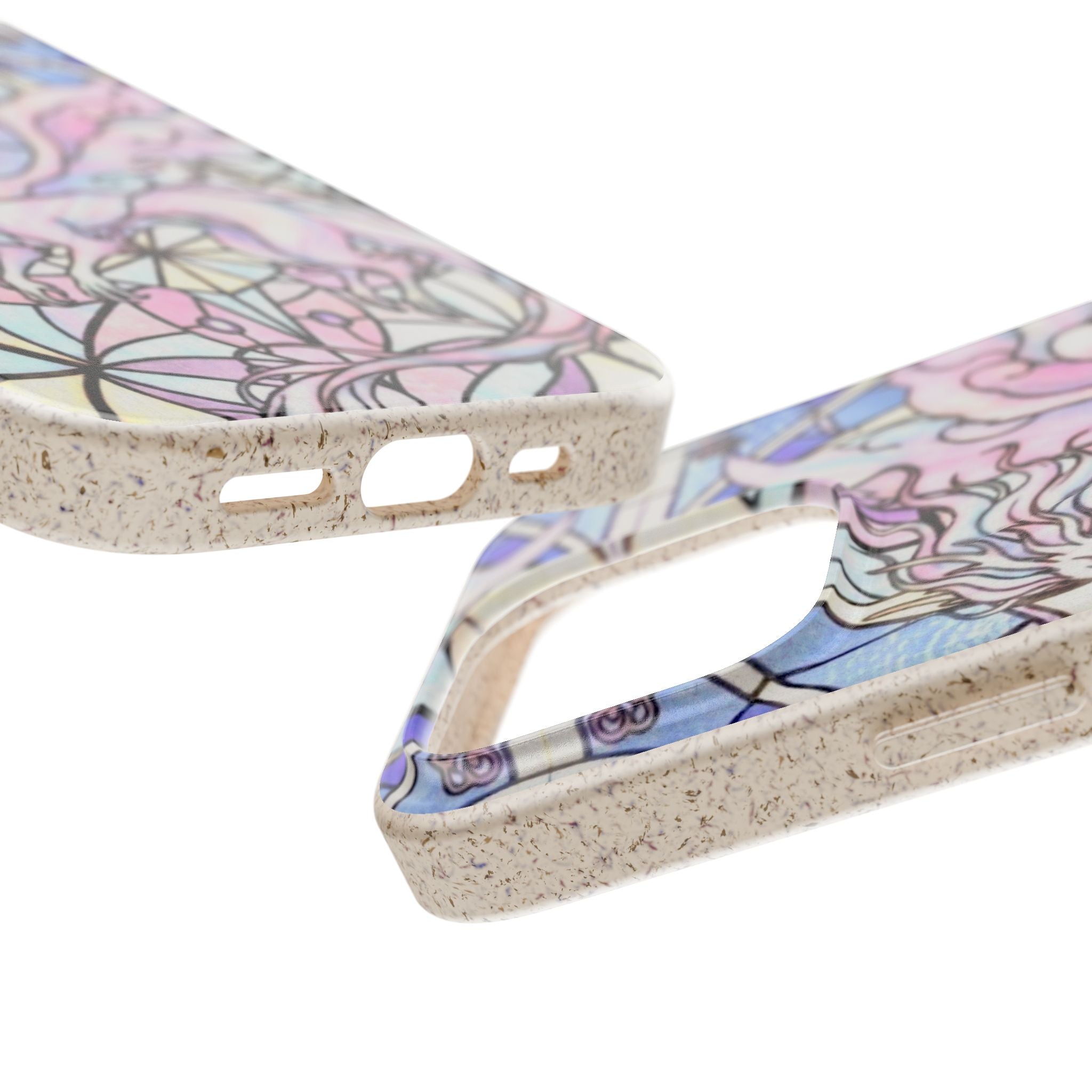 Special MOUMONS024 stained glass biodegradable Phone Case