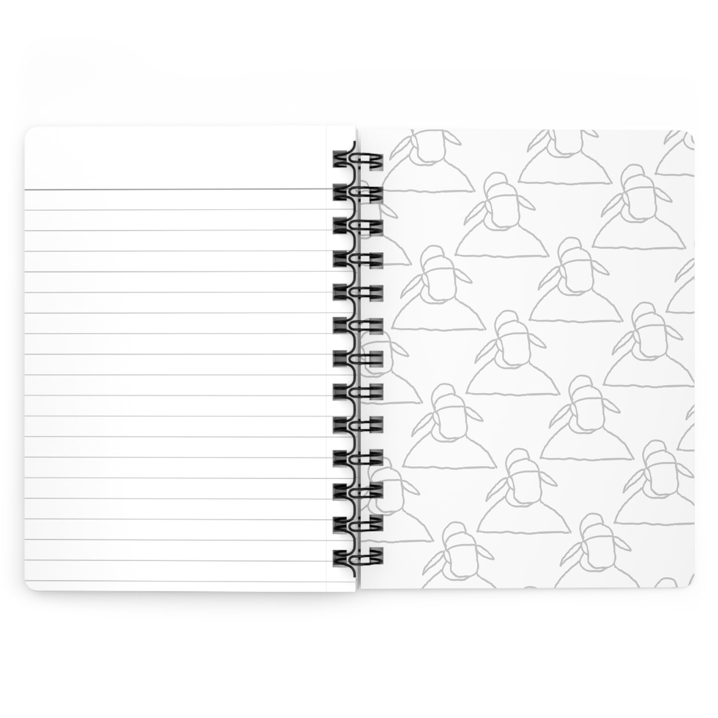 Artistic Spiral Bound Journal for Creative Minds, Sketchbook, Writing Journal, Gift for Artists, Notebook