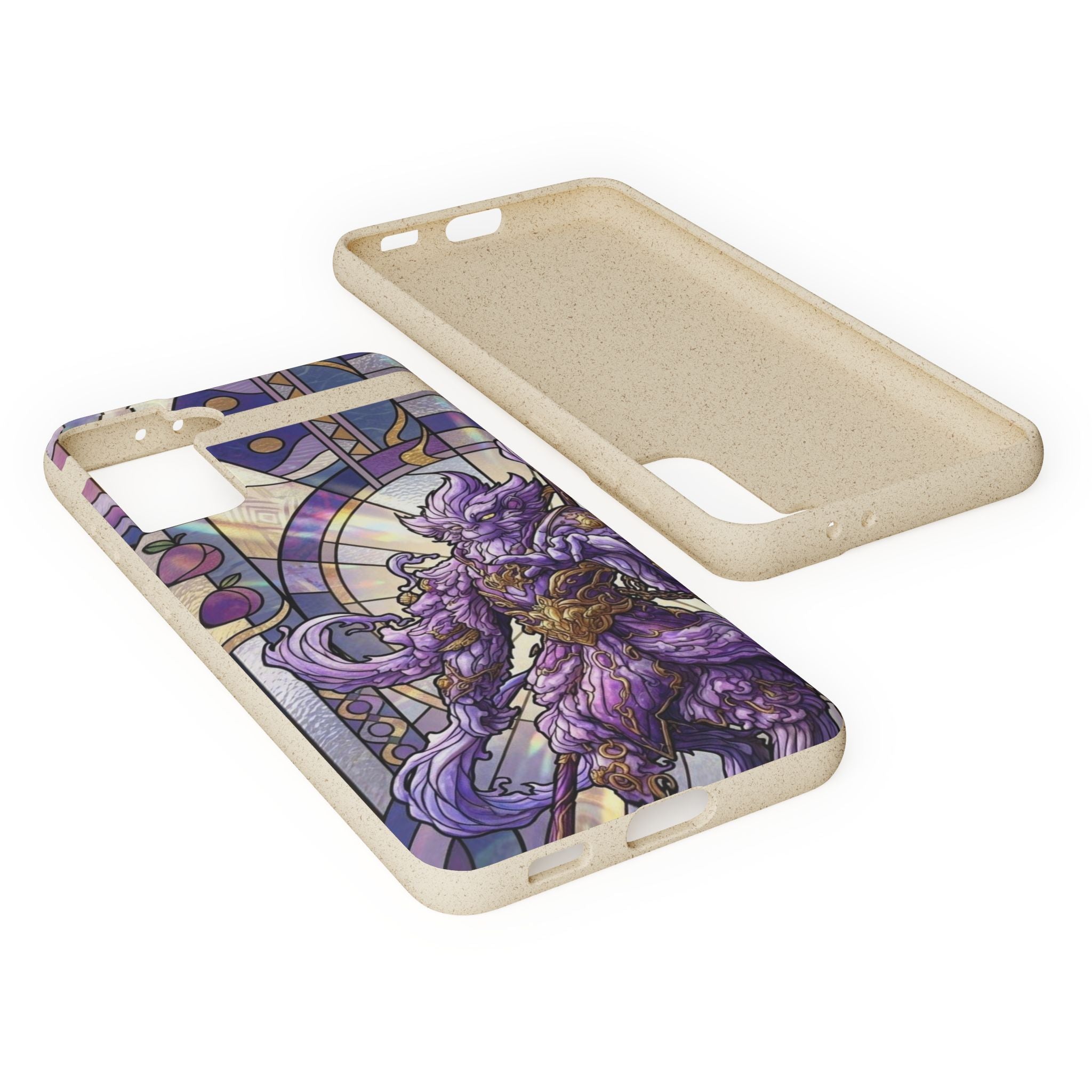 Special MOUMONS003 stained glass Biodegradable Phone Case