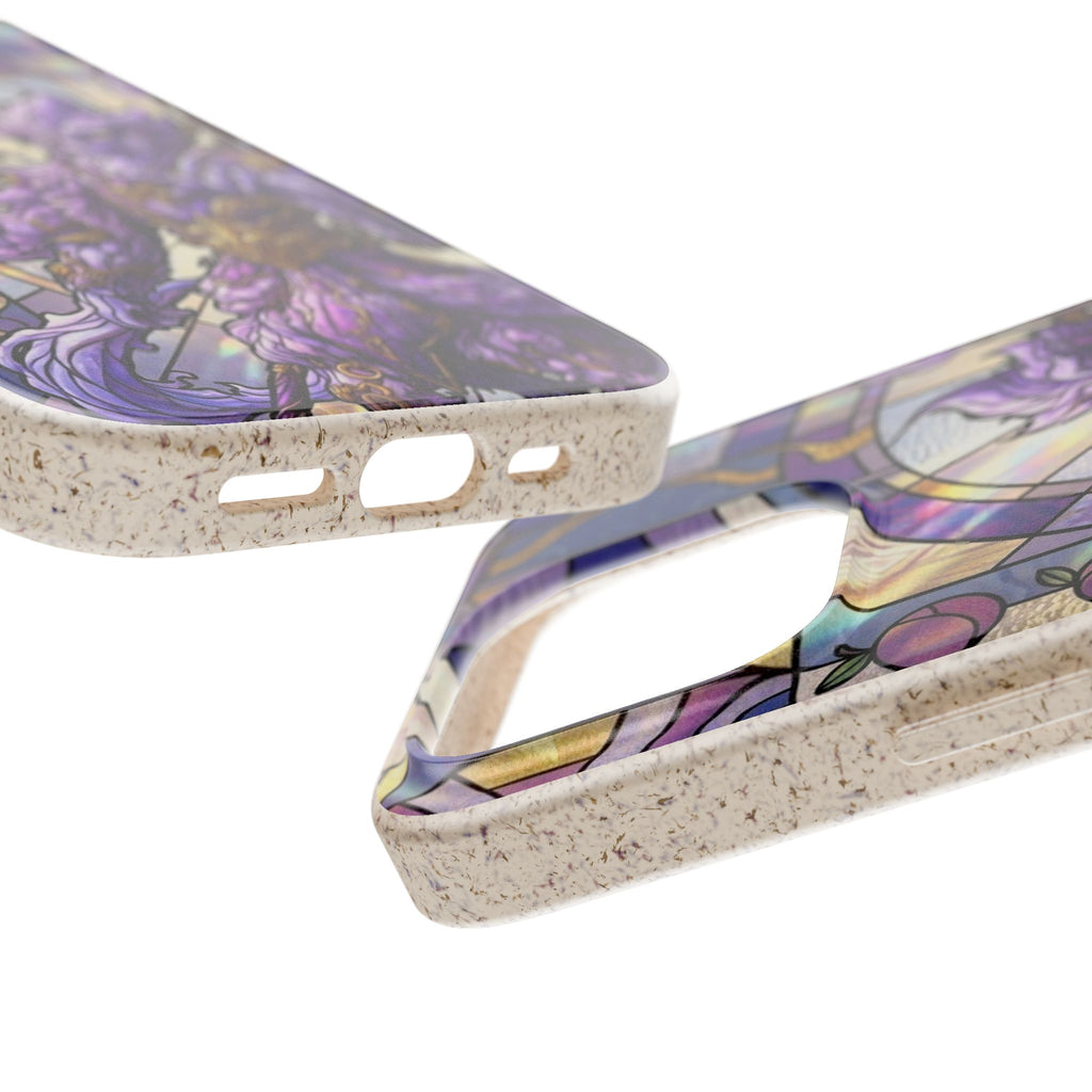 Special MOUMONS003 stained glass Biodegradable Phone Case