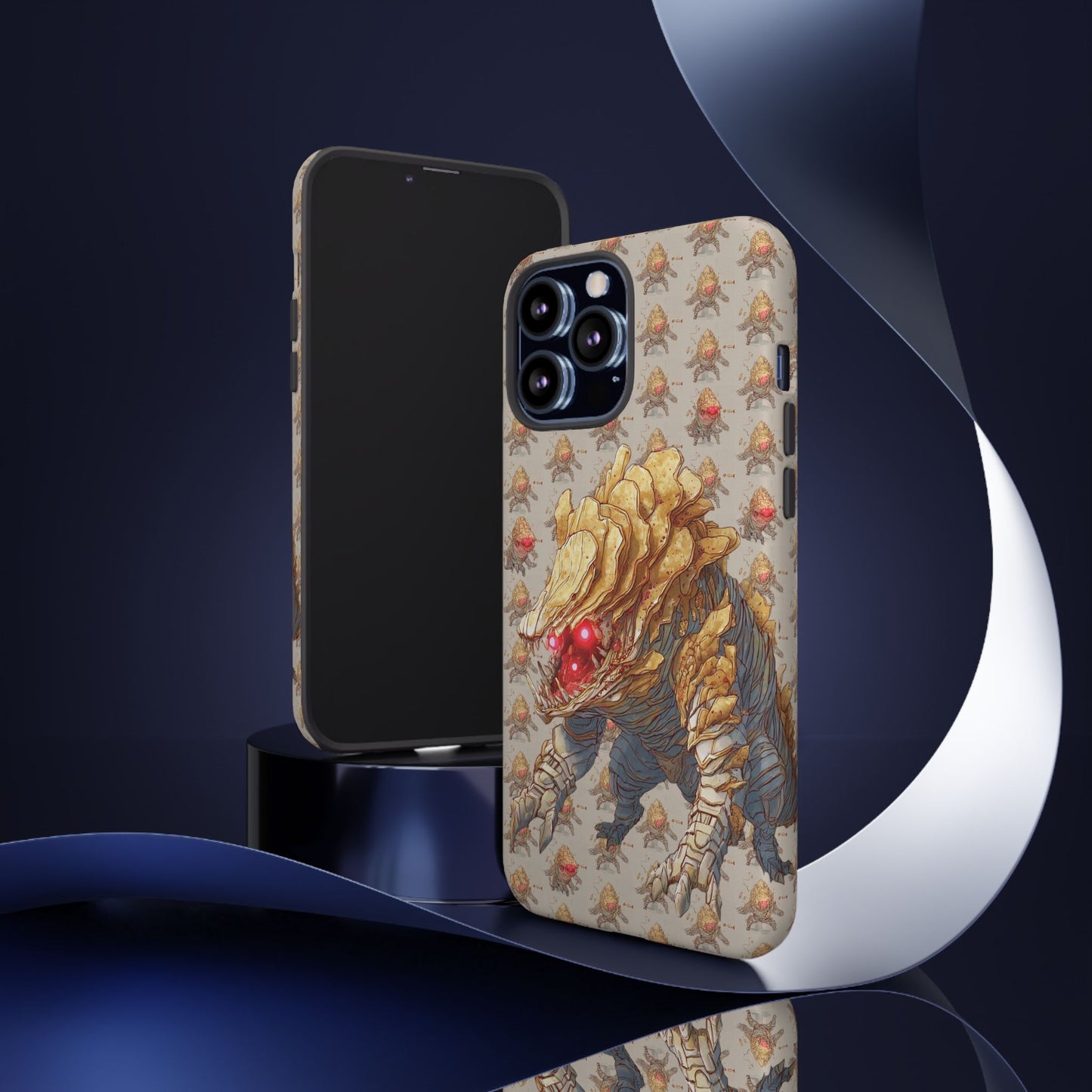 MOUMONS008 Phone Case — Gaming Beast with Red Eyes