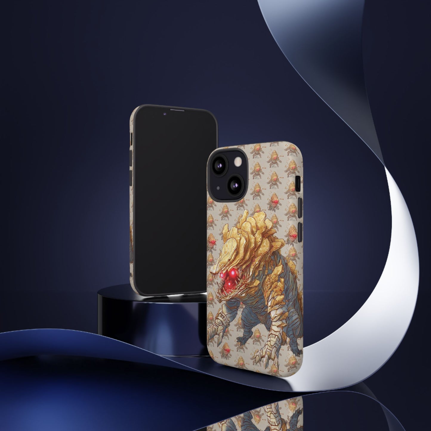 MOUMONS008 Phone Case — Gaming Beast with Red Eyes