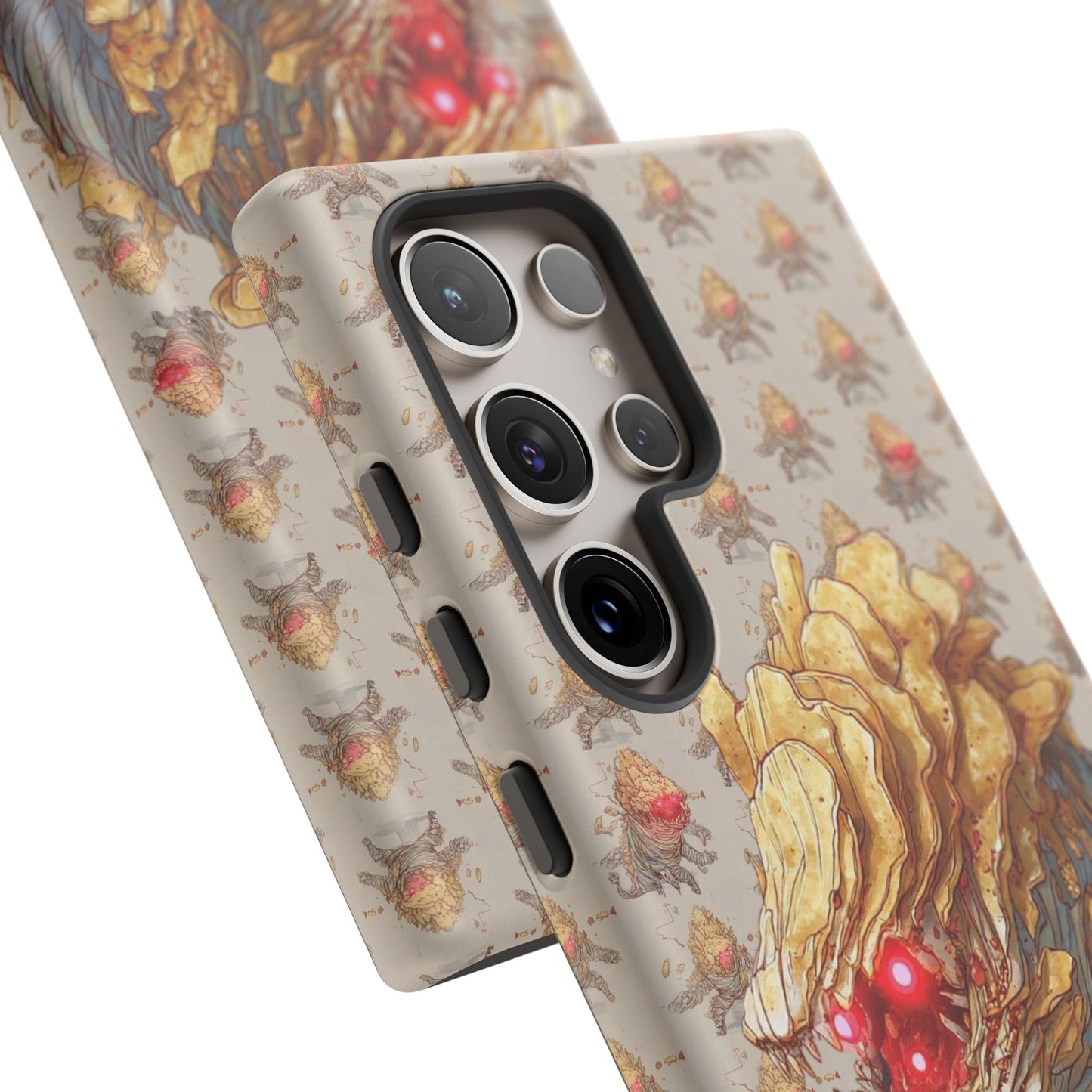 MOUMONS008 Phone Case — Gaming Beast with Red Eyes