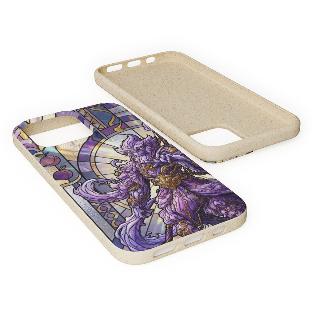 Special MOUMONS003 stained glass Biodegradable Phone Case