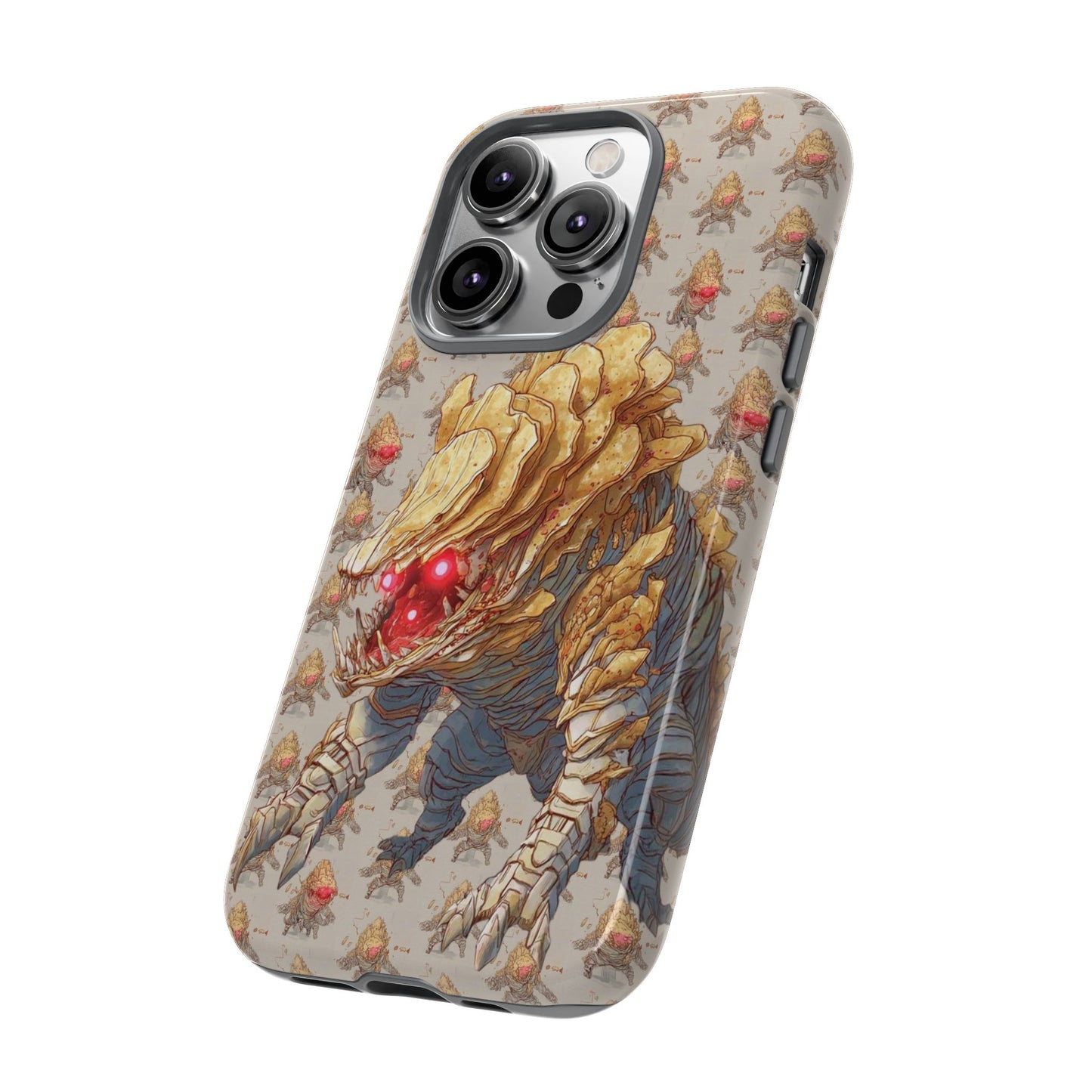 MOUMONS008 Phone Case — Gaming Beast with Red Eyes