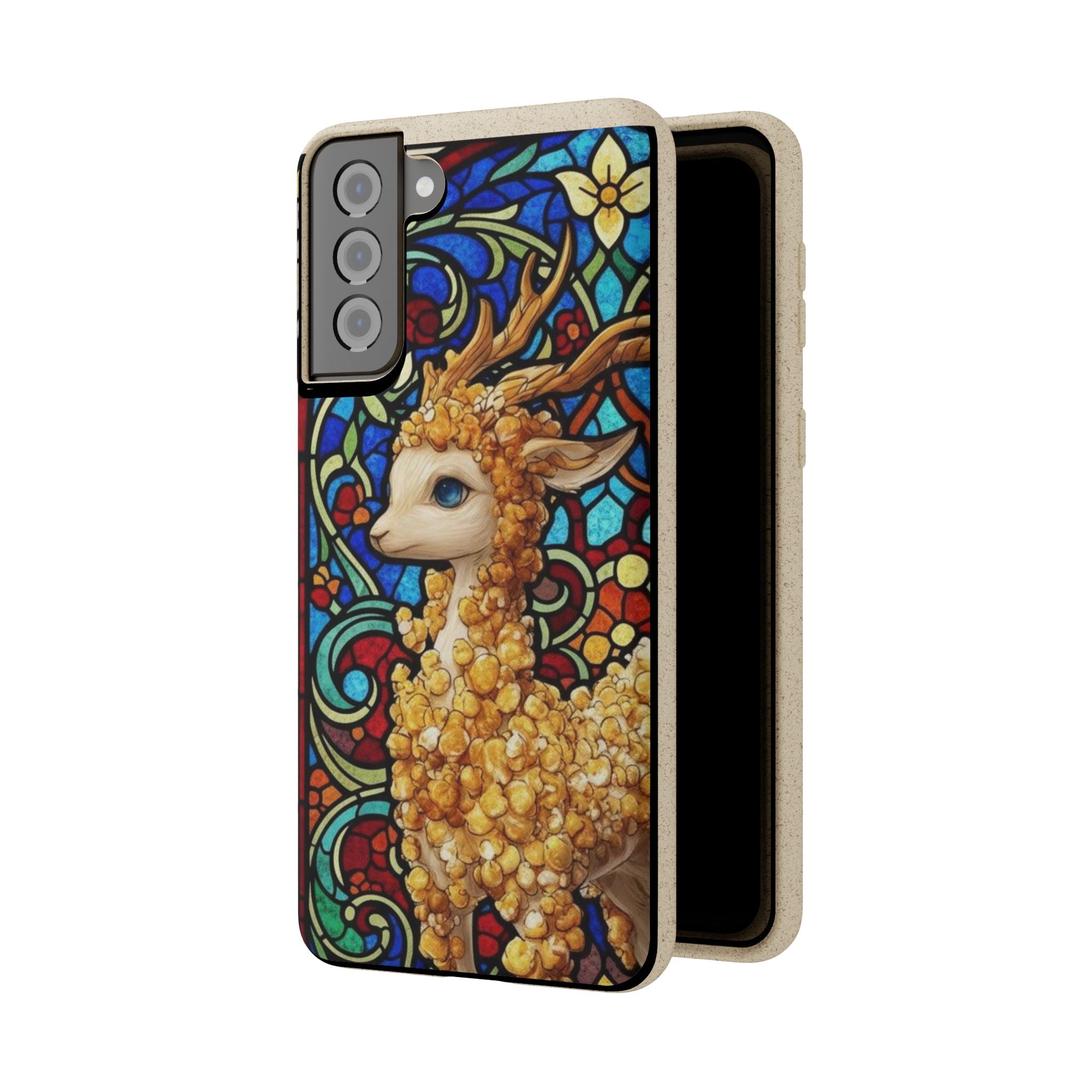 Special MOUMONS001 stained glass Biodegradable Phone Case