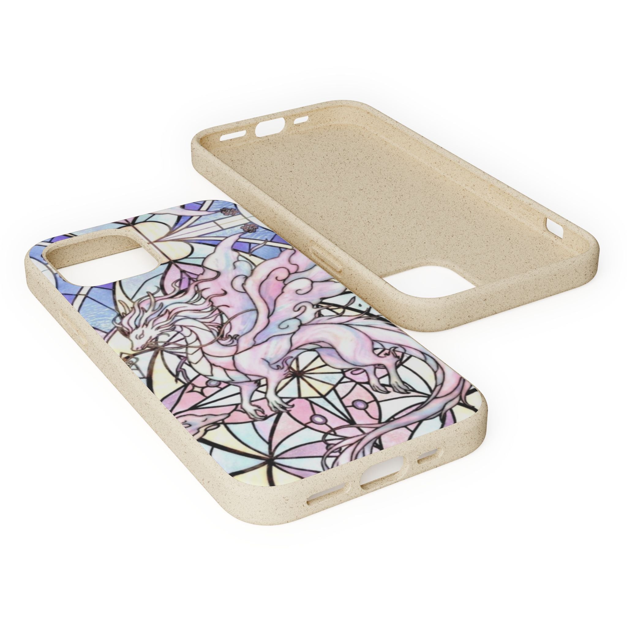 Special MOUMONS024 stained glass biodegradable Phone Case