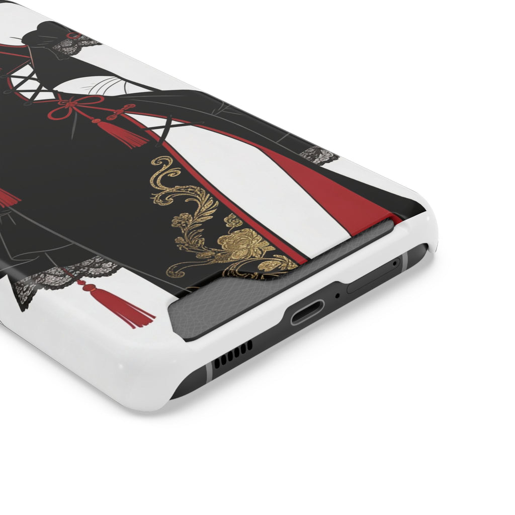 A002 Chinese Traditional Fashion Phone Case with Card Holder