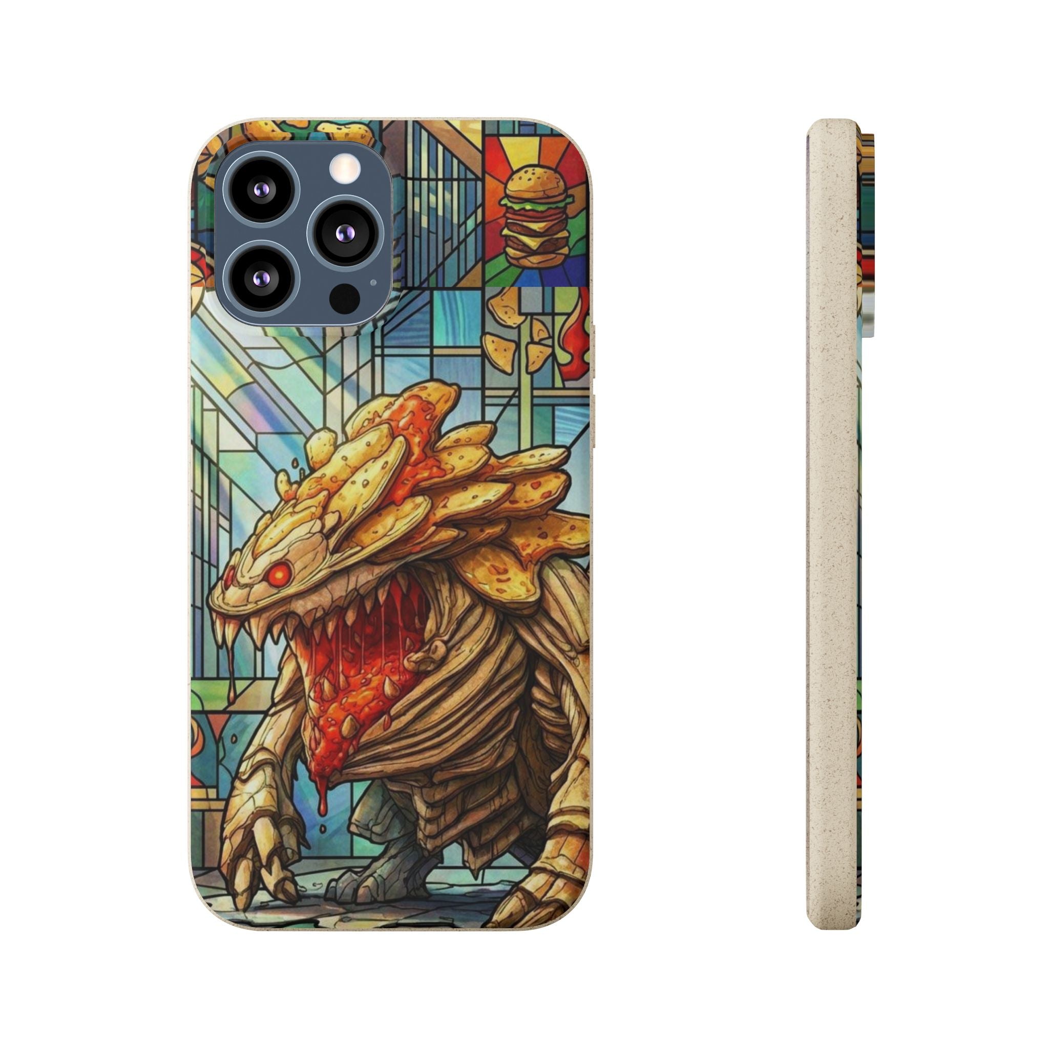 Special MOUMONS006 stained glass Biodegradable Phone Case