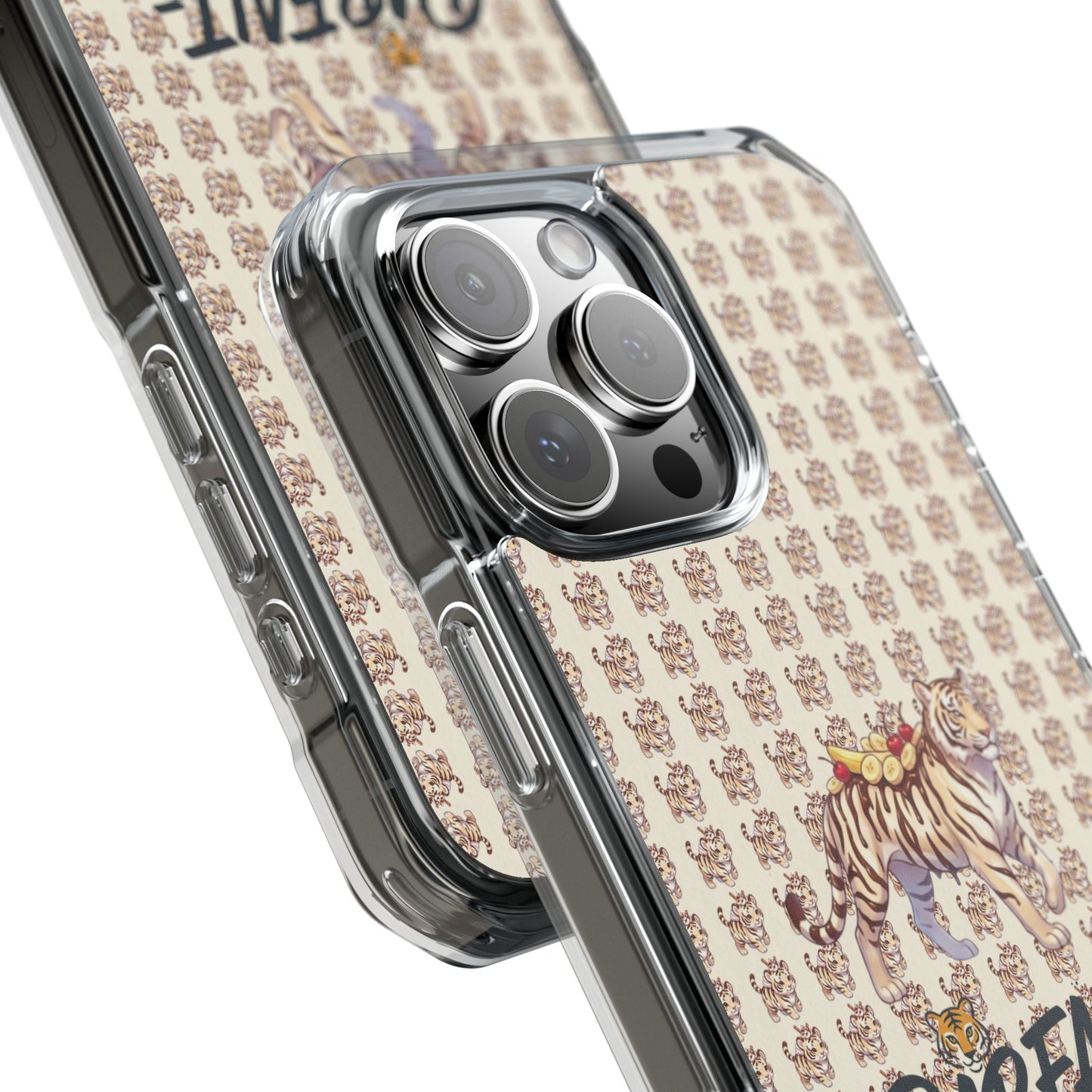 MOUMONS009B Clear Magnetic Phone Case