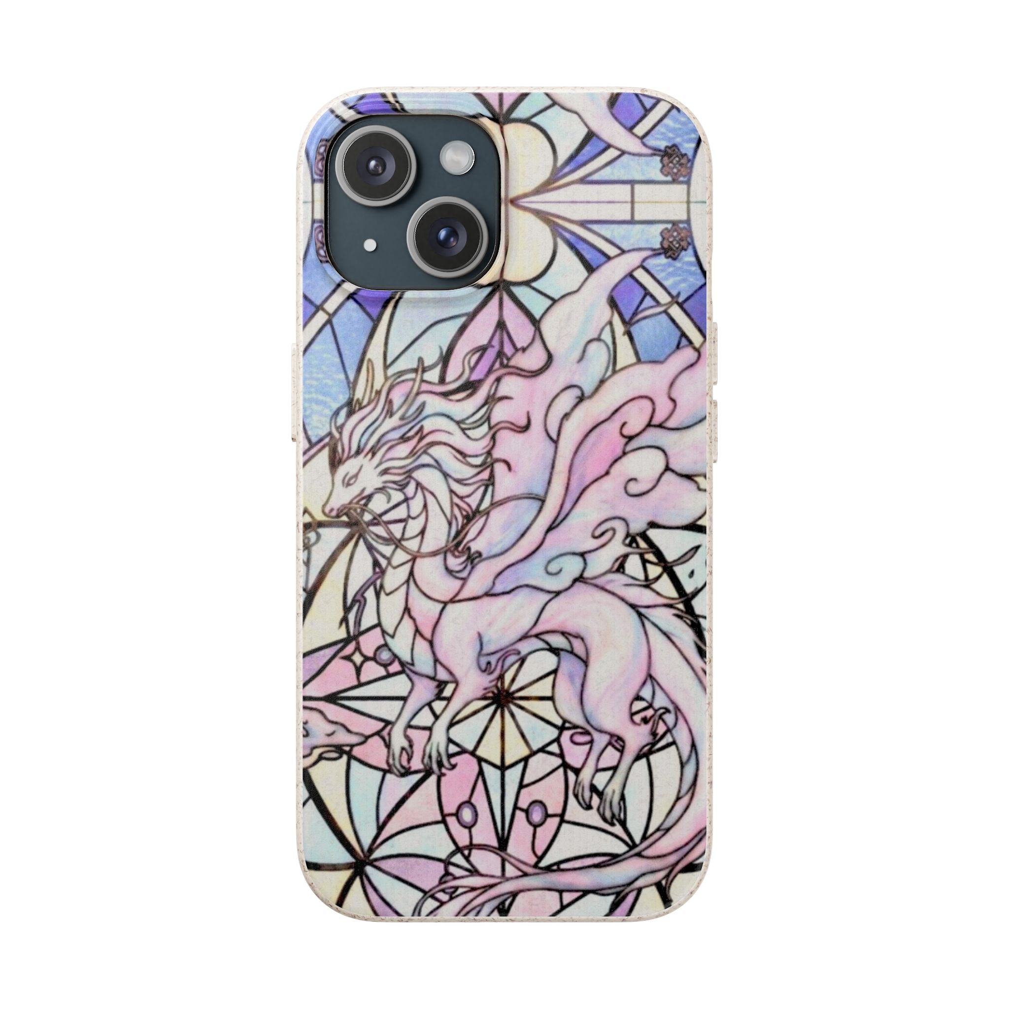 Special MOUMONS024 stained glass biodegradable Phone Case