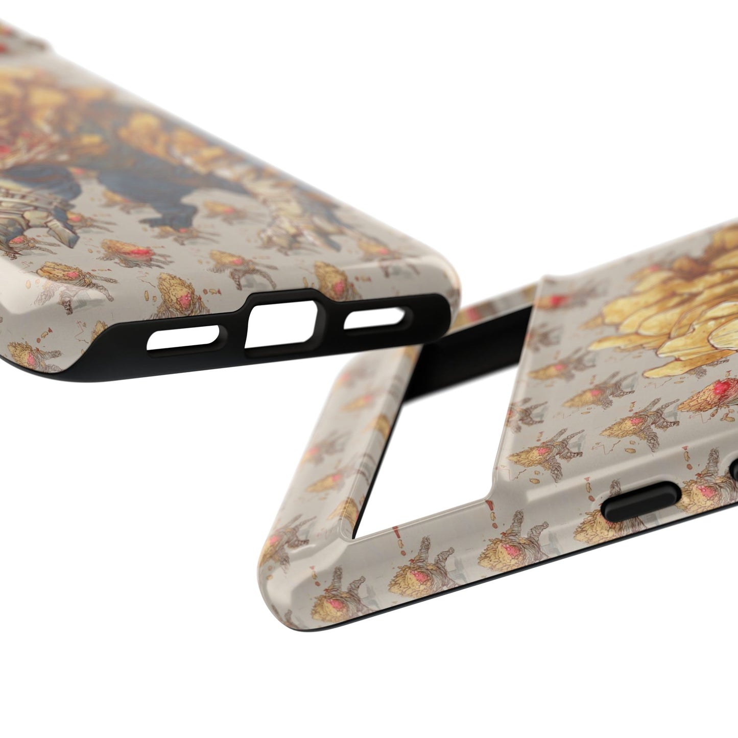 MOUMONS008 Phone Case — Gaming Beast with Red Eyes