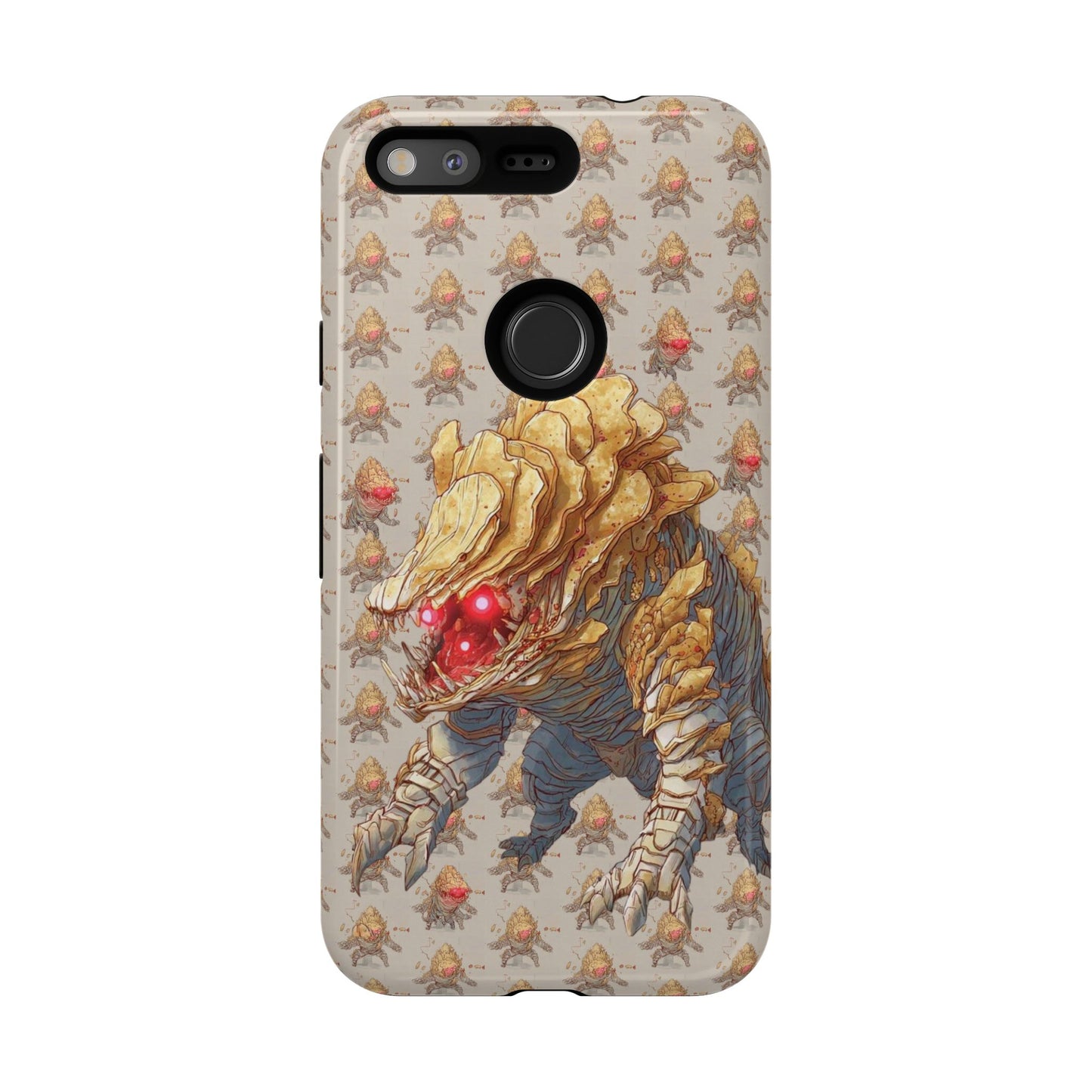 MOUMONS008 Phone Case — Gaming Beast with Red Eyes