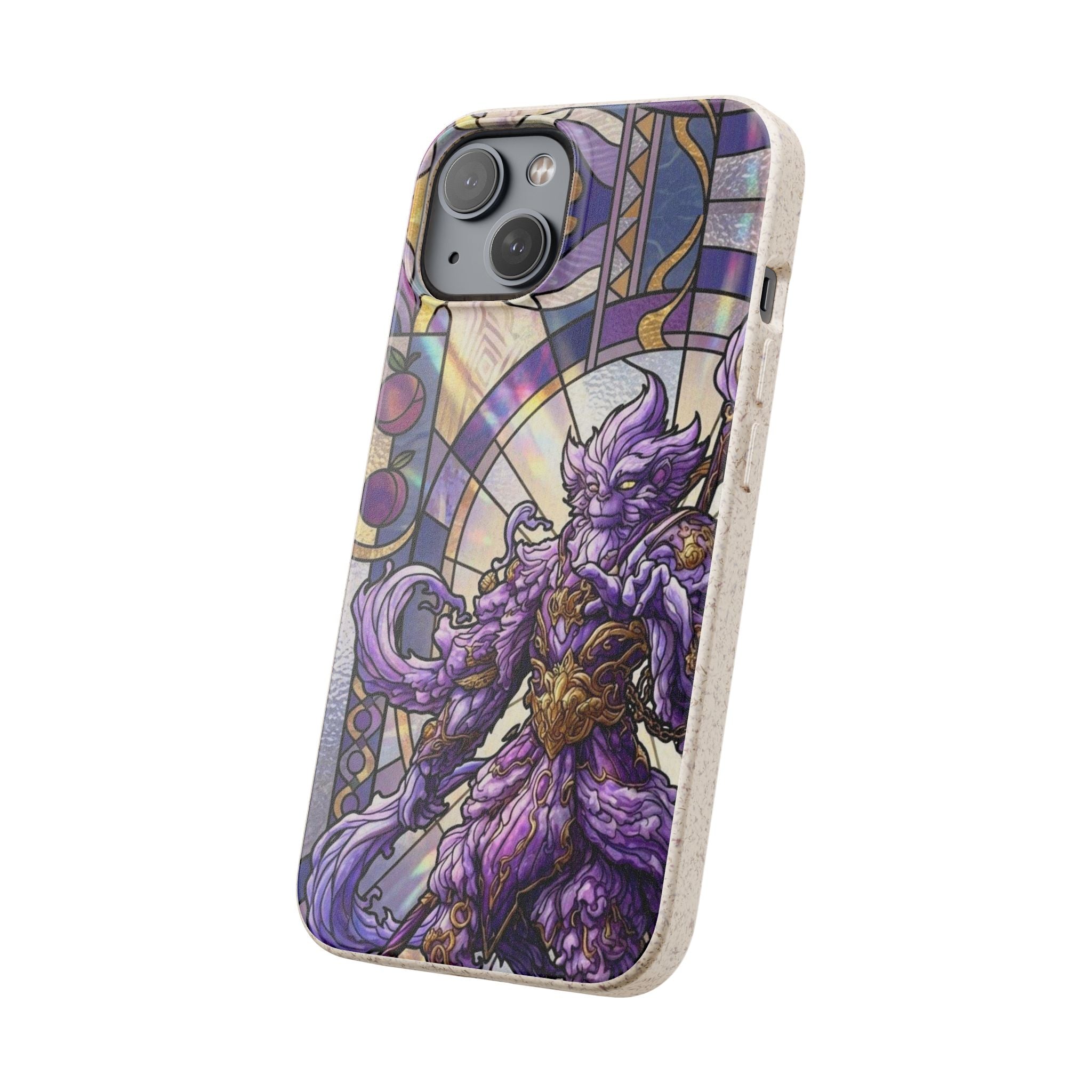 Special MOUMONS003 stained glass Biodegradable Phone Case