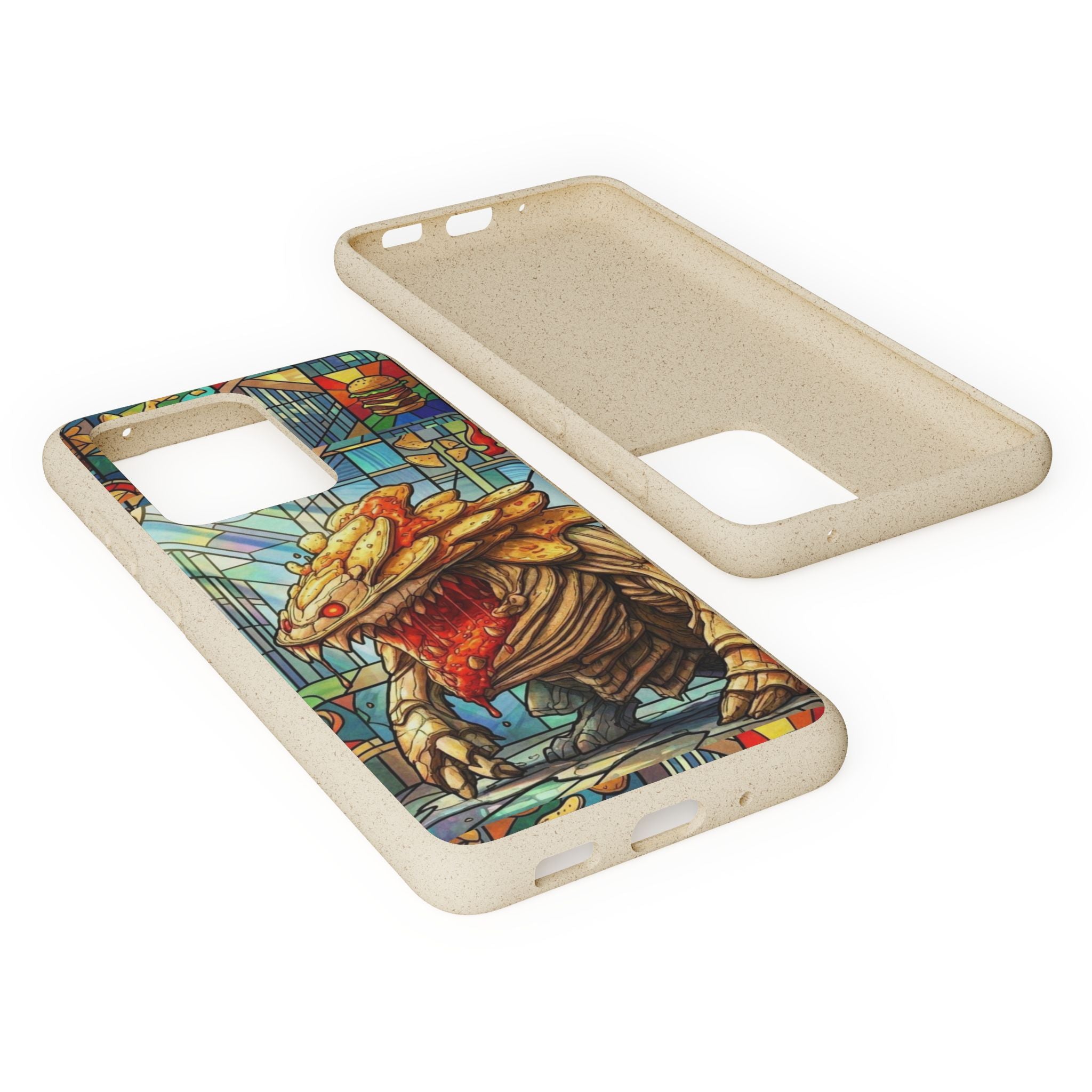 Special MOUMONS006 stained glass Biodegradable Phone Case