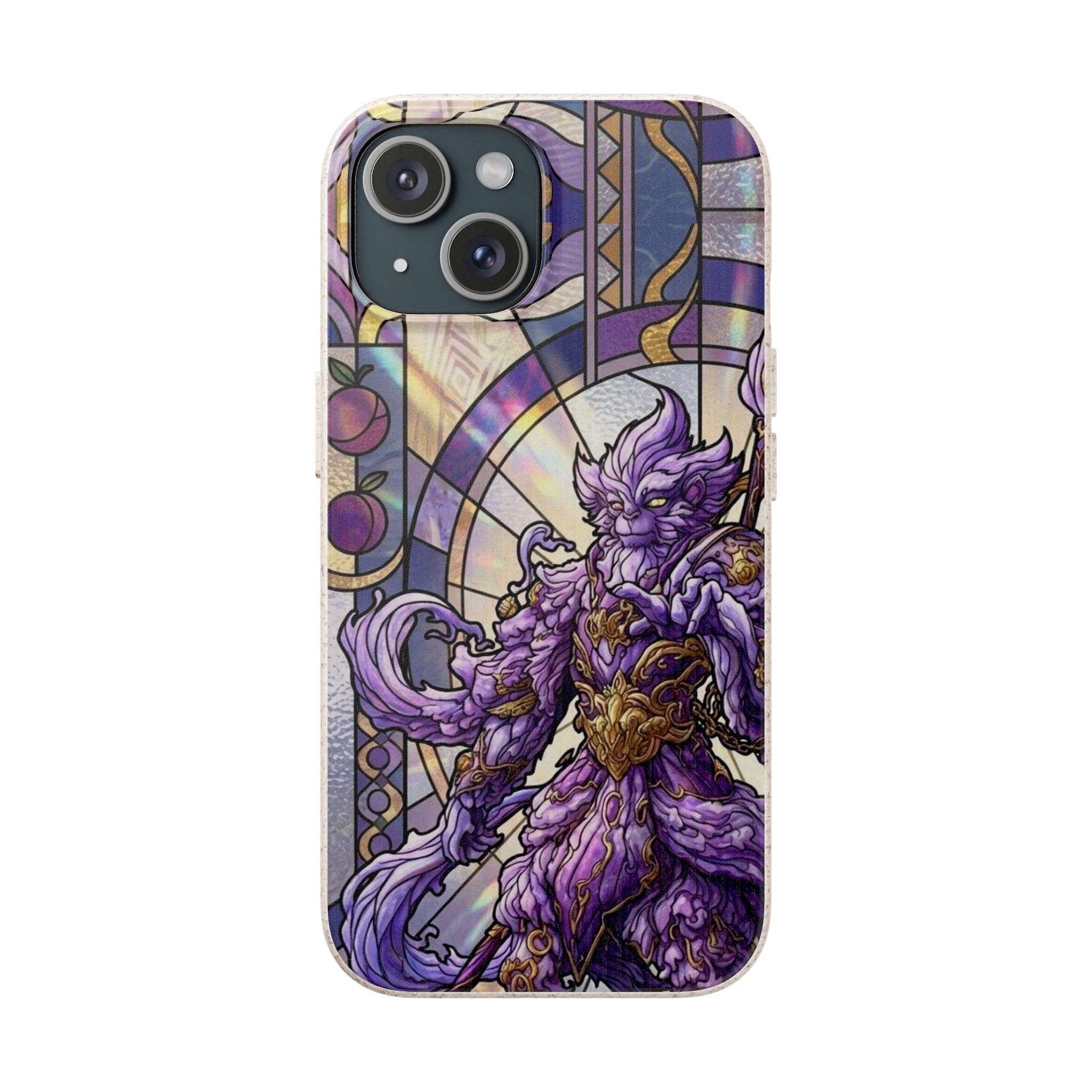 Special MOUMONS003 stained glass Biodegradable Phone Case
