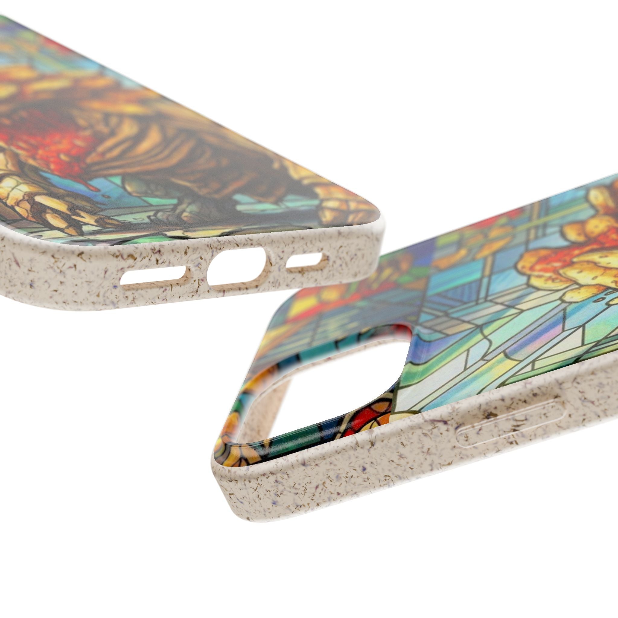 Special MOUMONS006 stained glass Biodegradable Phone Case