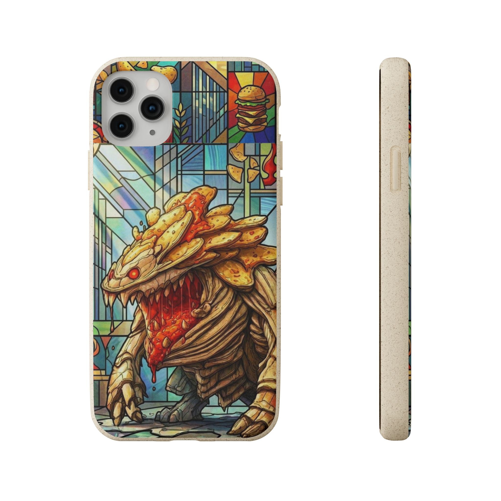 Special MOUMONS006 stained glass Biodegradable Phone Case