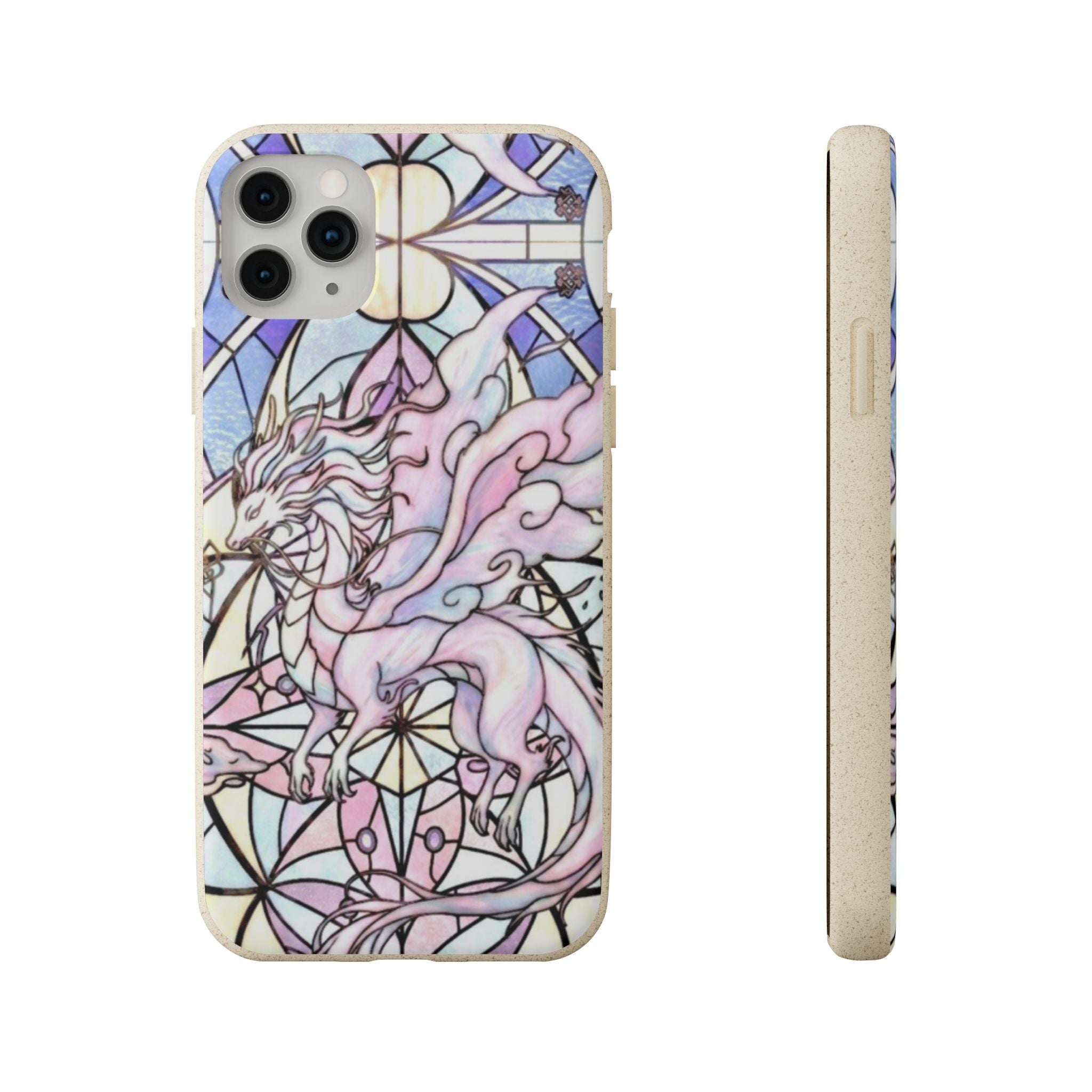 Special MOUMONS024 stained glass biodegradable Phone Case