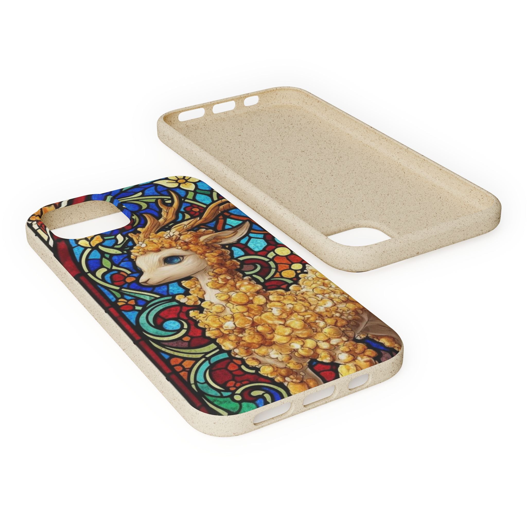 Special MOUMONS001 stained glass Biodegradable Phone Case