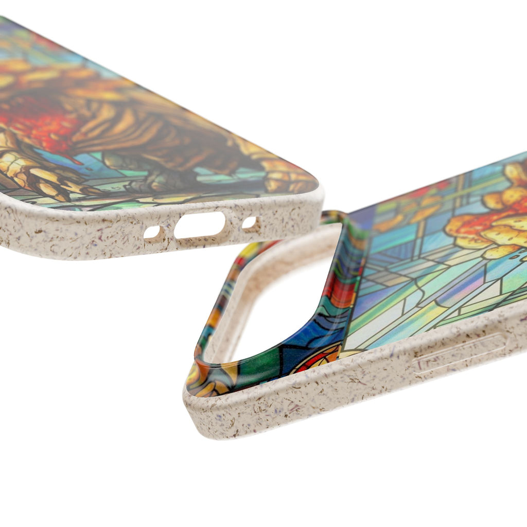 Special MOUMONS006 stained glass Biodegradable Phone Case