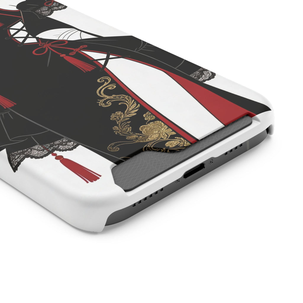 A002 Chinese Traditional Fashion Phone Case with Card Holder