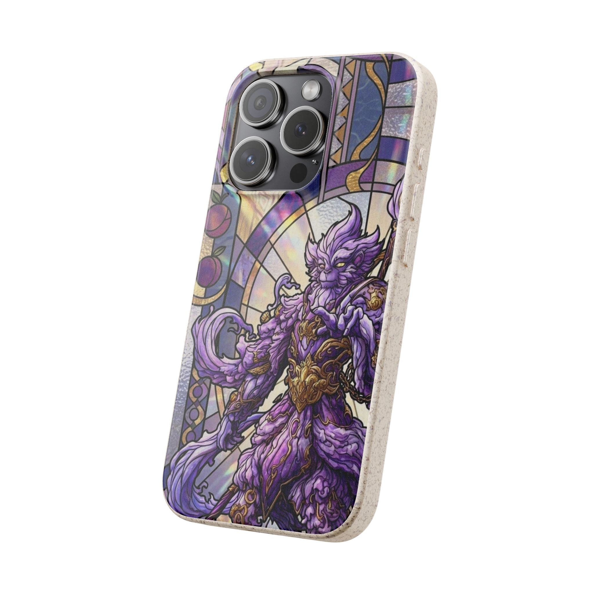 Special MOUMONS003 stained glass Biodegradable Phone Case