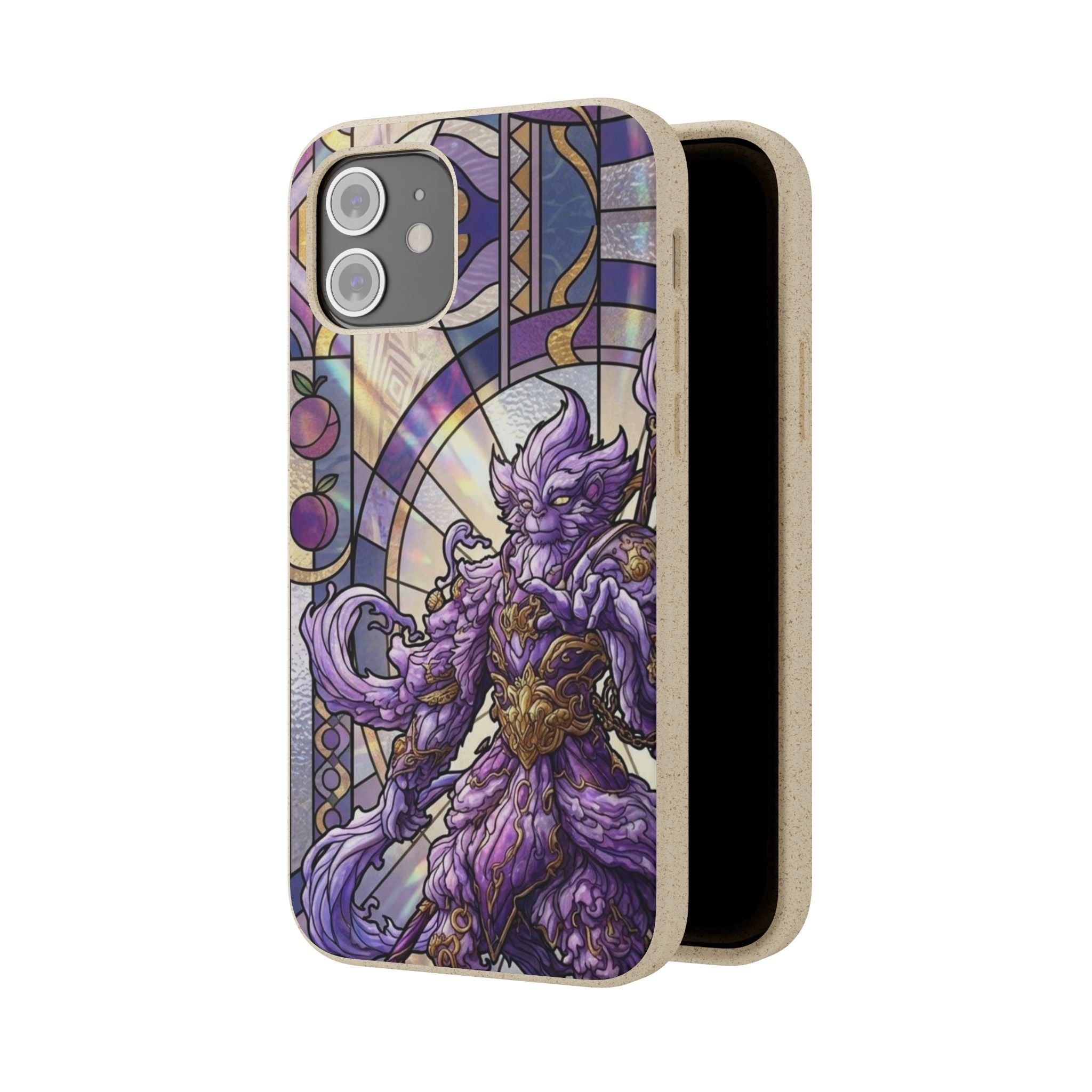 Special MOUMONS003 stained glass Biodegradable Phone Case