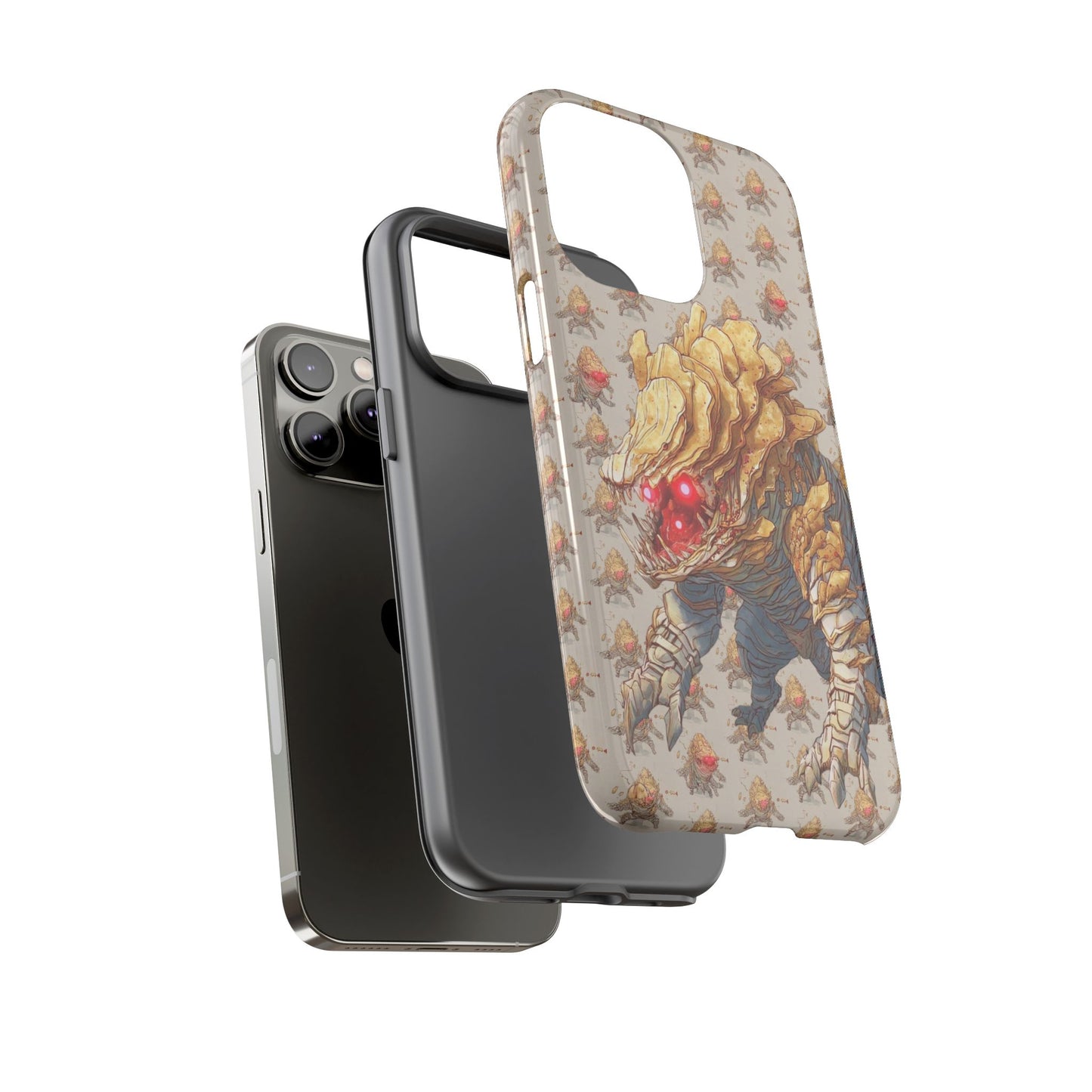 MOUMONS008 Phone Case — Gaming Beast with Red Eyes