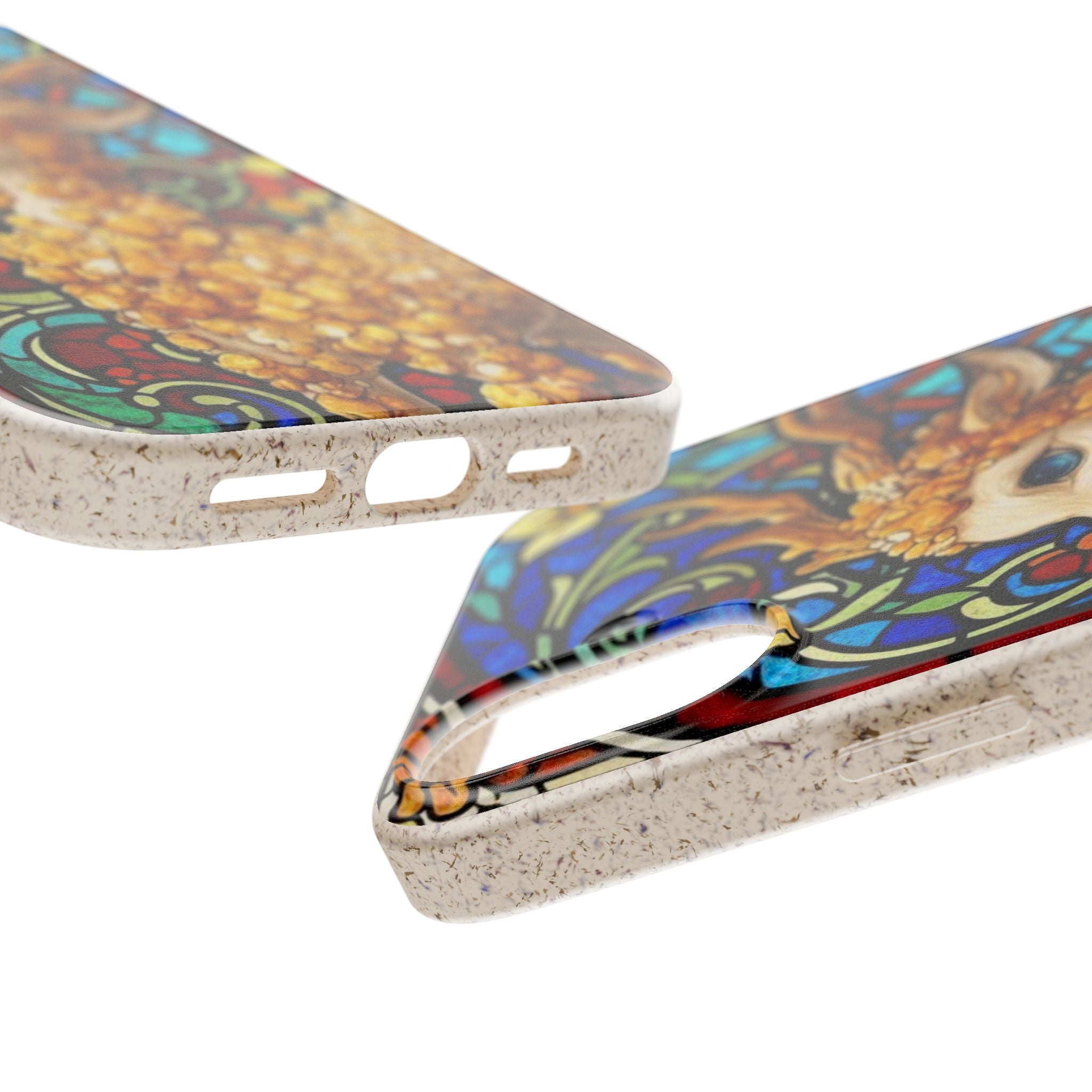 Special MOUMONS001 stained glass Biodegradable Phone Case