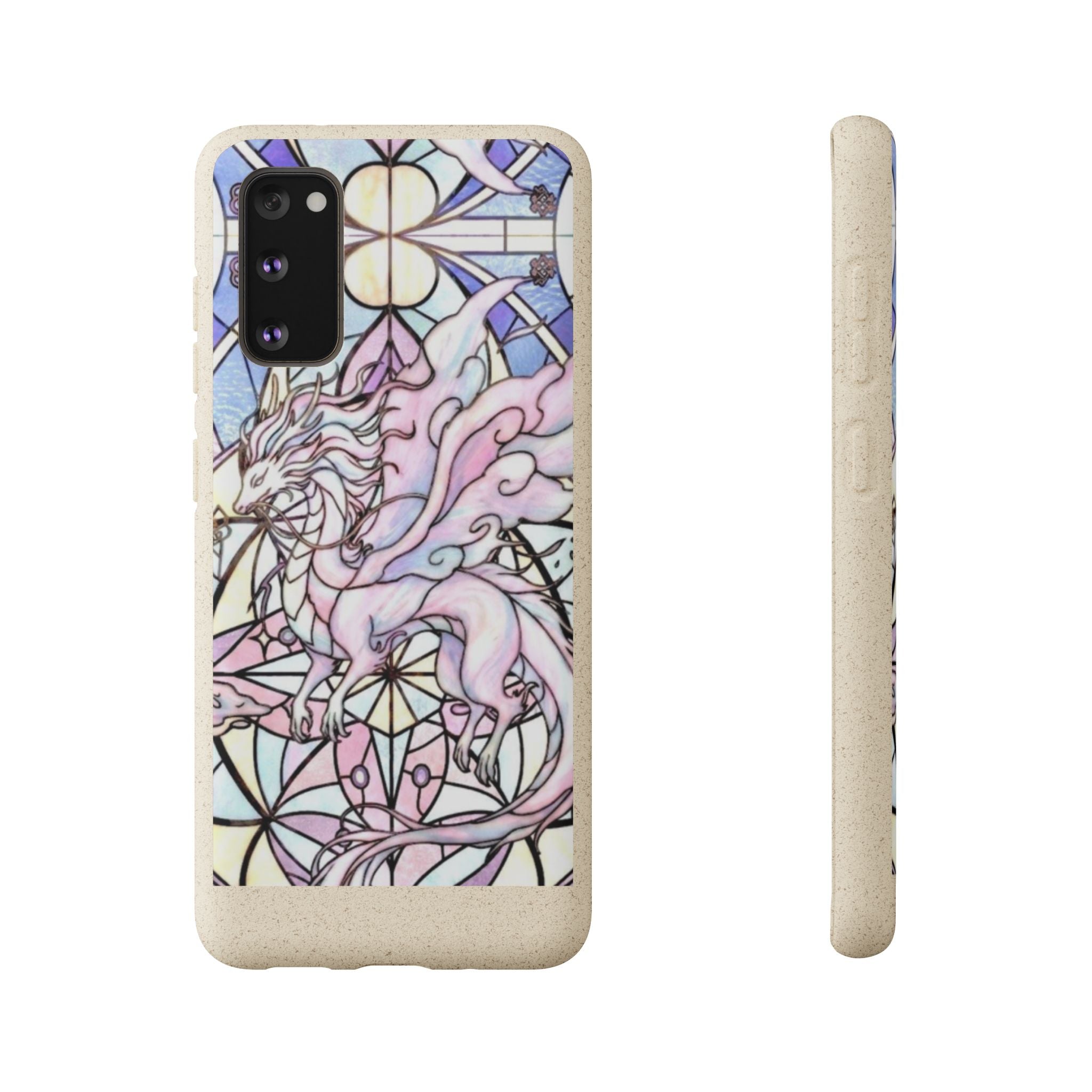 Special MOUMONS024 stained glass biodegradable Phone Case
