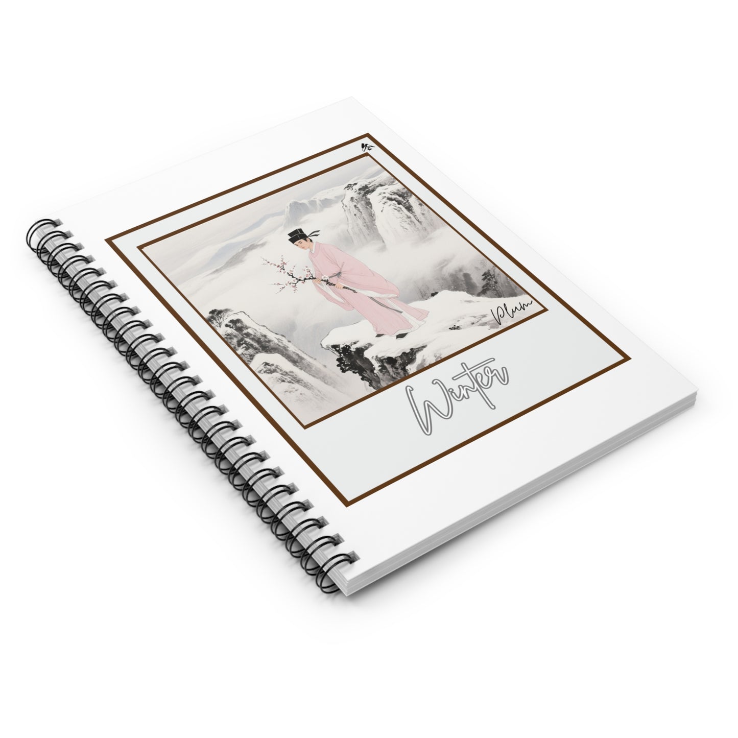 Winter-Themed Spiral Notebook - Perfect for Writers, Poets, and Art Lovers | Gifts for New Year, Christmas, or Birthdays, Journaling, School